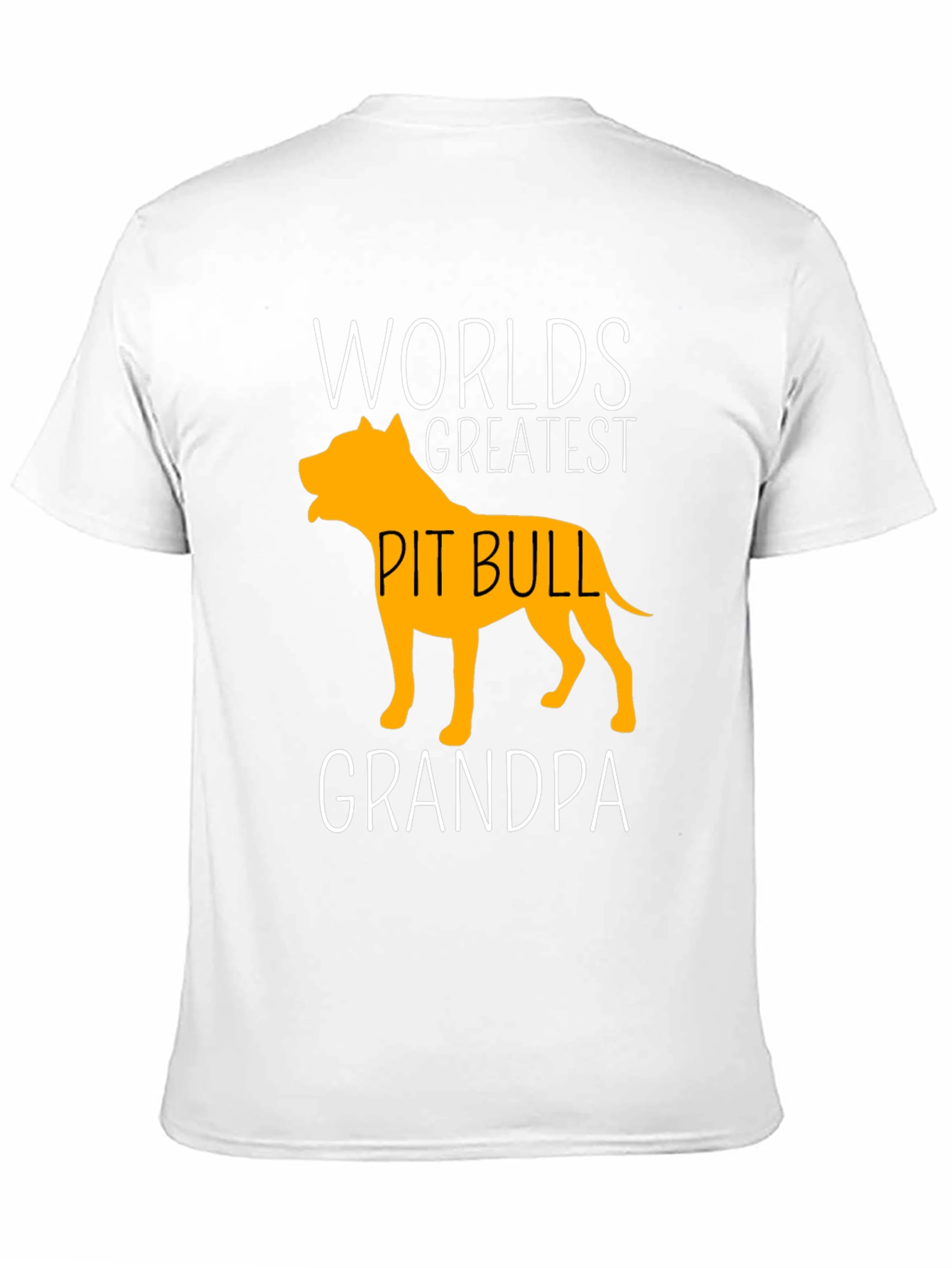Worlds Greatest Pit Bull Grandpa T-Shirt