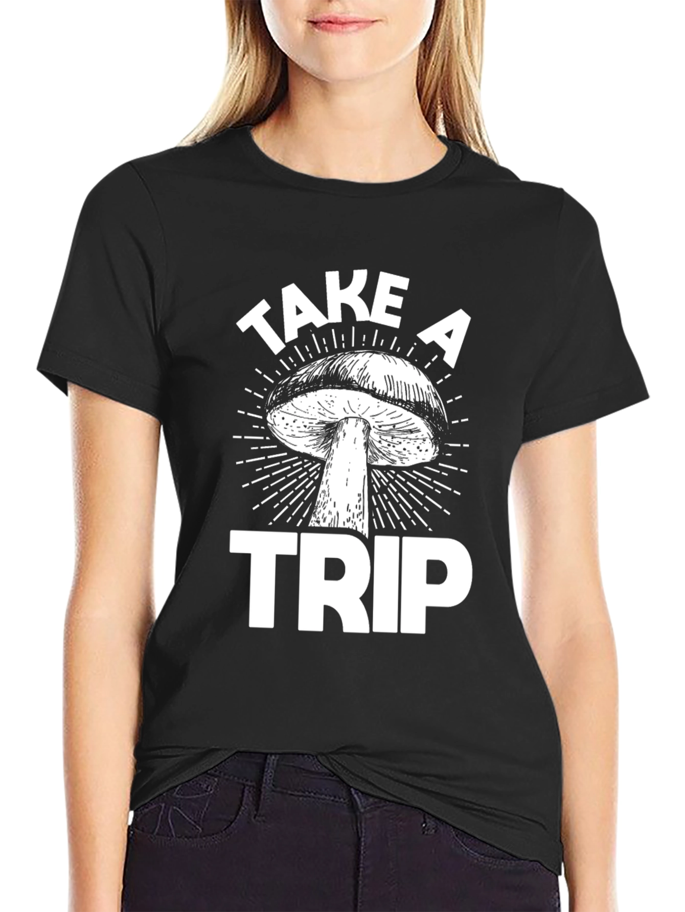Take A Trip Mushroom Graphic T-Shirt