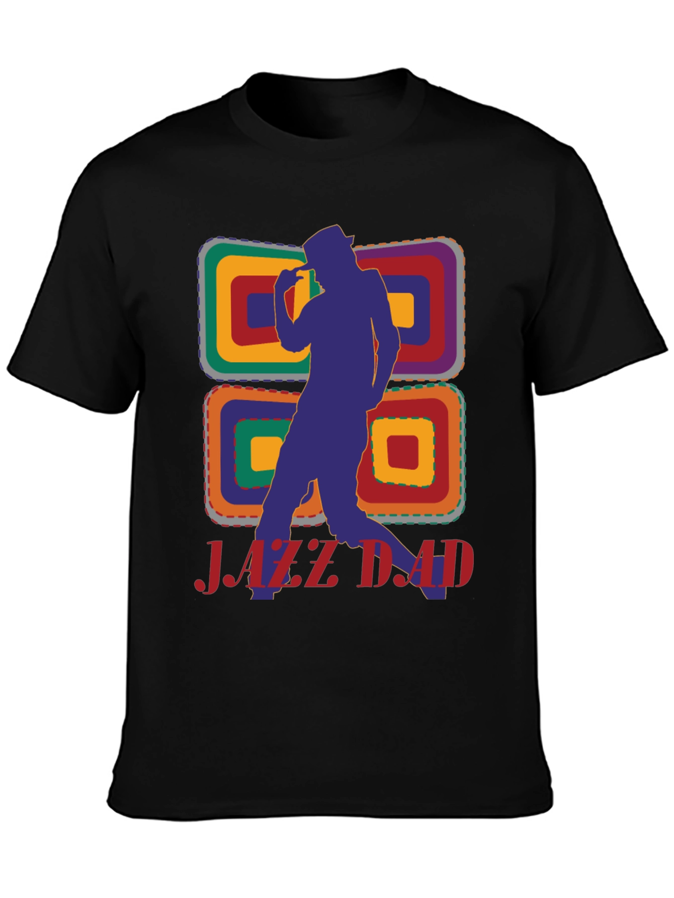 Jazz Dad Graphic Tee - Retro Style