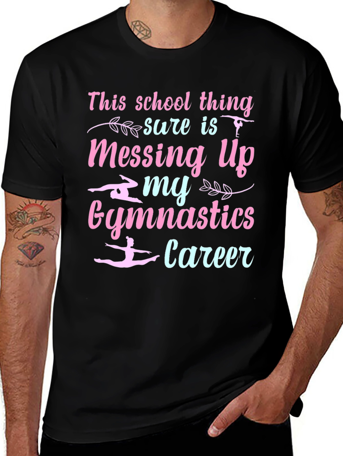 Gymnastics Career Graphic T-Shirt