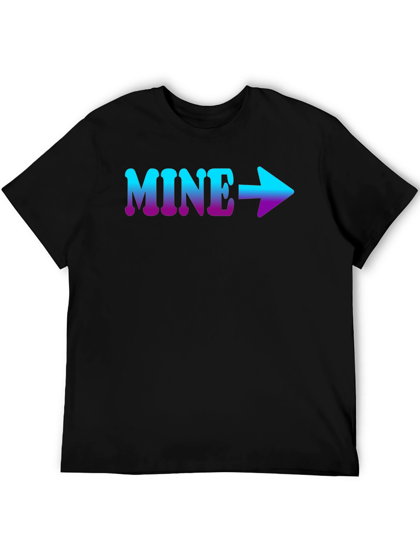 Mine Arrow T-Shirt - Novelty Graphic Tee