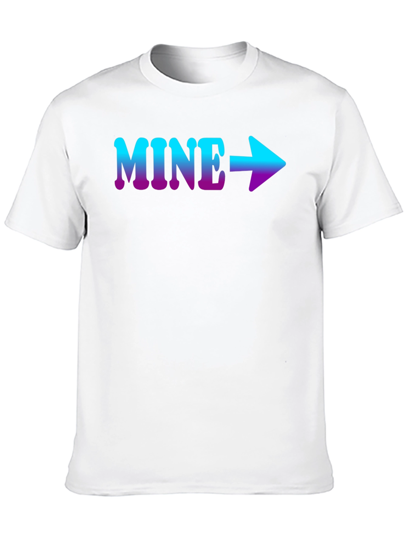 Mine Arrow T-Shirt - Novelty Graphic Tee