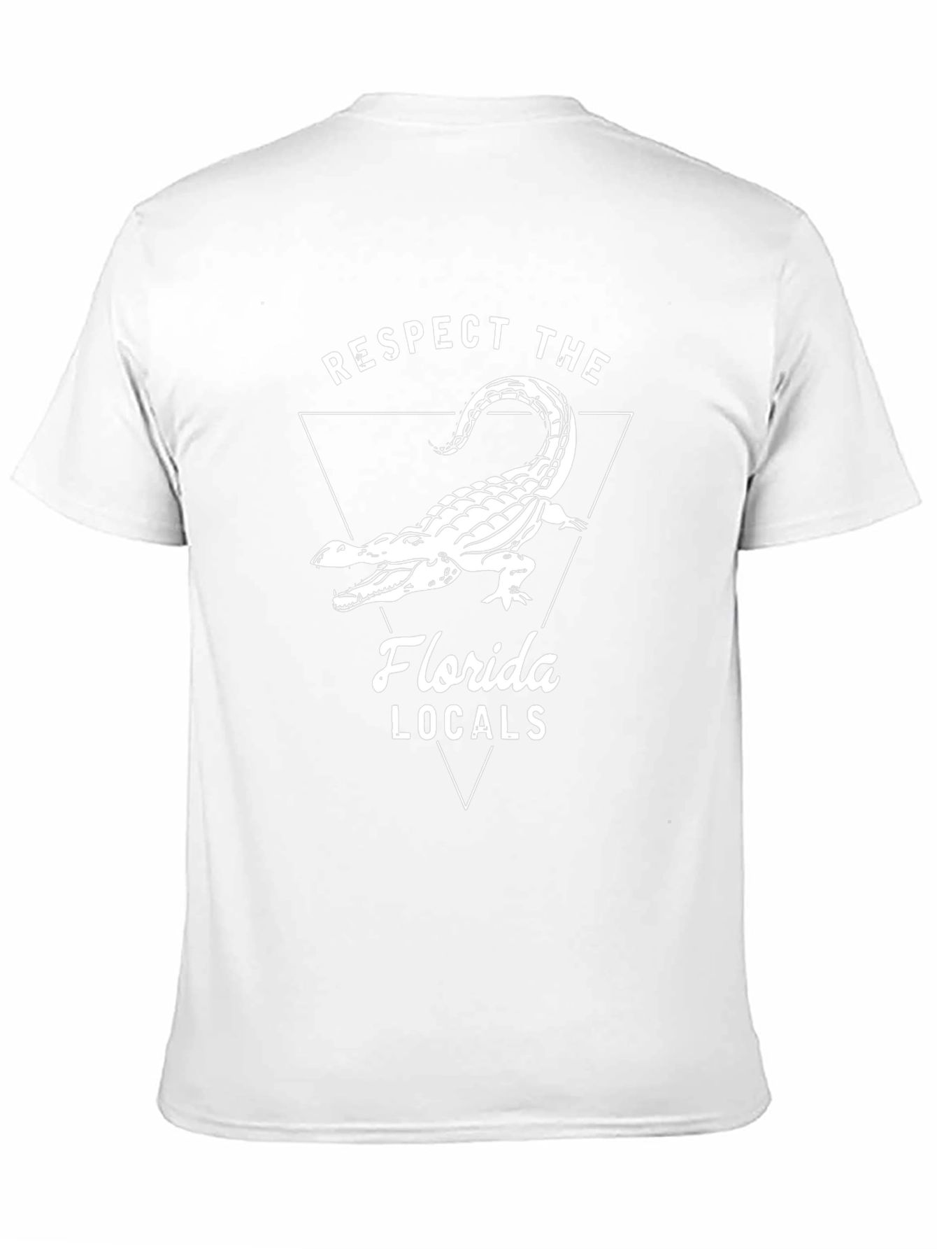 Respect the Florida Locals Alligator Graphic Tee