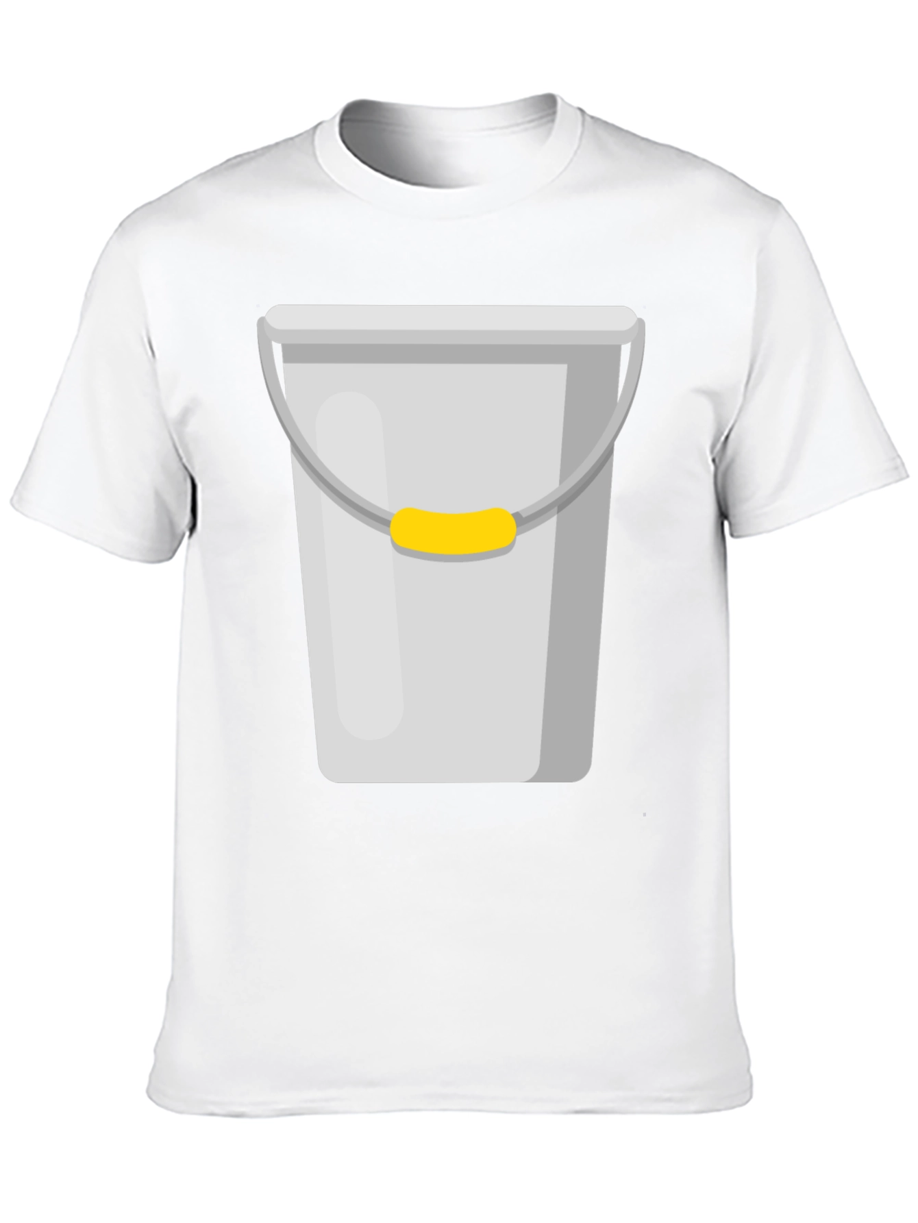 Novelty Bucket Graphic T-Shirt - Quirky Design