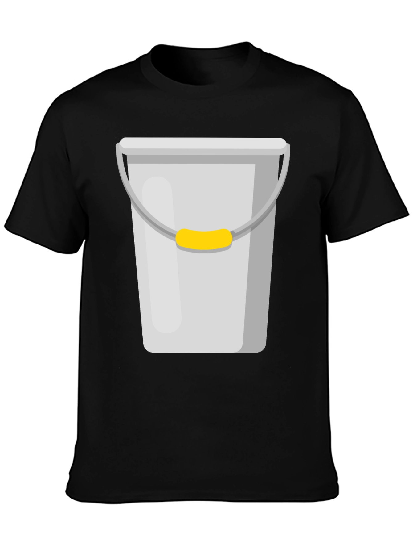 Novelty Bucket Graphic T-Shirt - Quirky Design