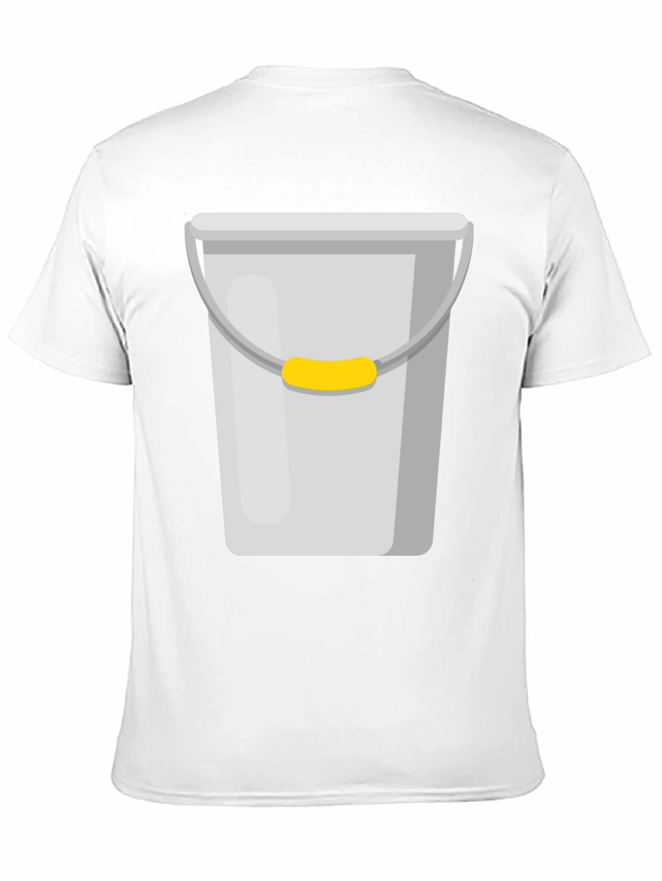 Novelty Bucket Graphic T-Shirt - Quirky Design