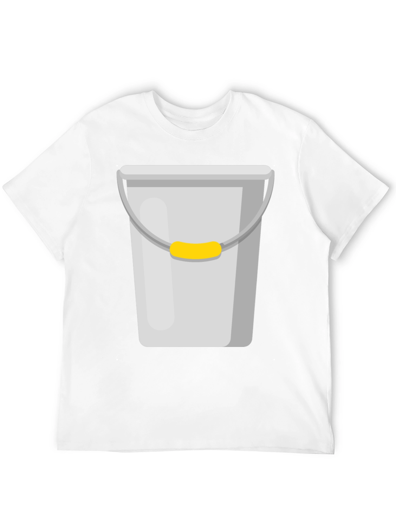 Novelty Bucket Graphic T-Shirt - Quirky Design