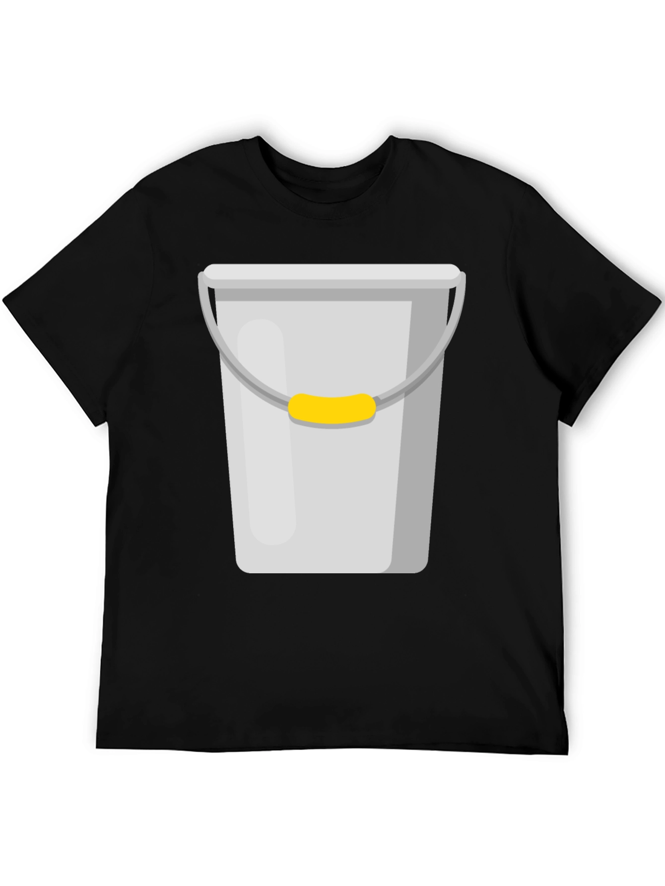 Novelty Bucket Graphic T-Shirt - Quirky Design