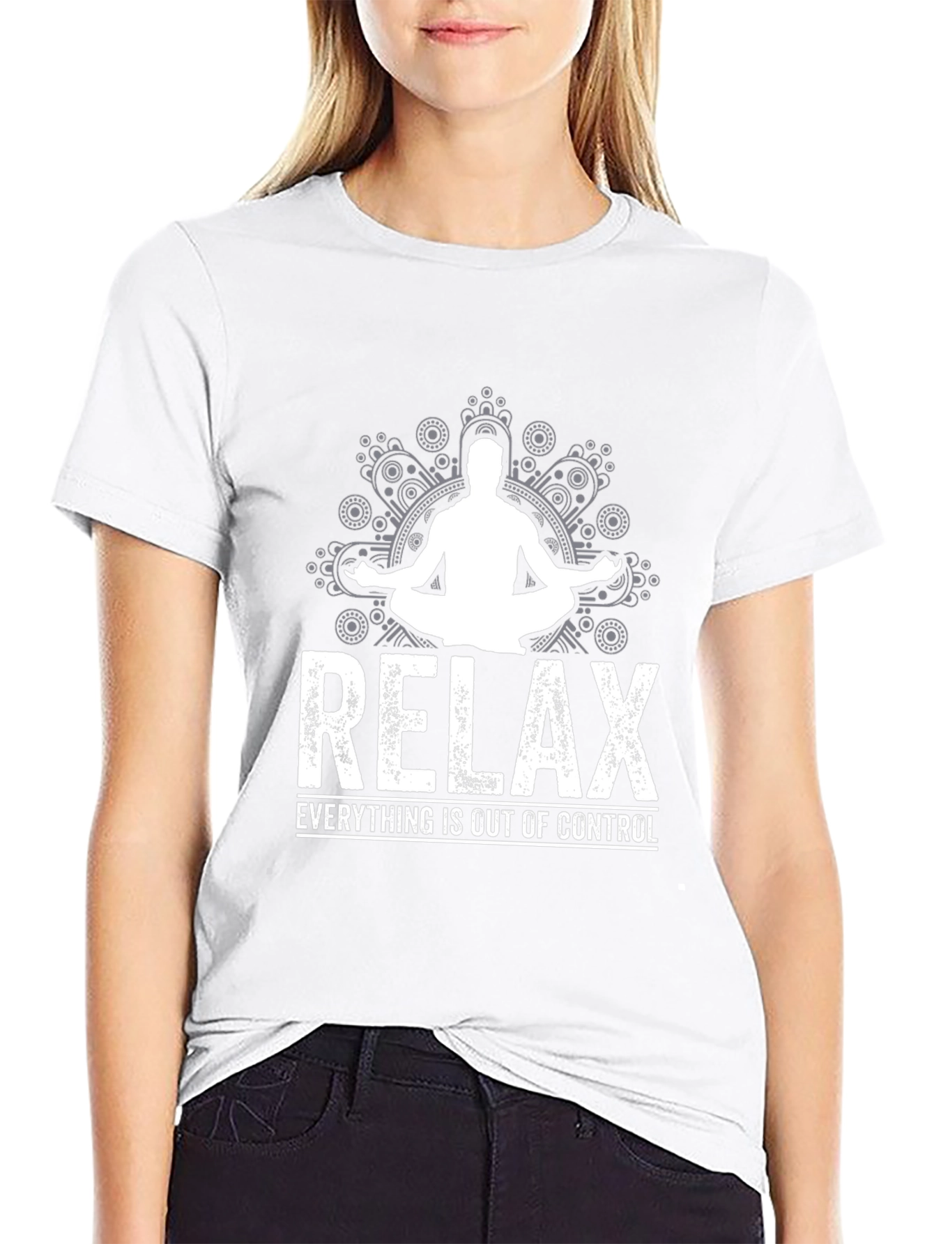 Relax Out of Control Graphic T-Shirt