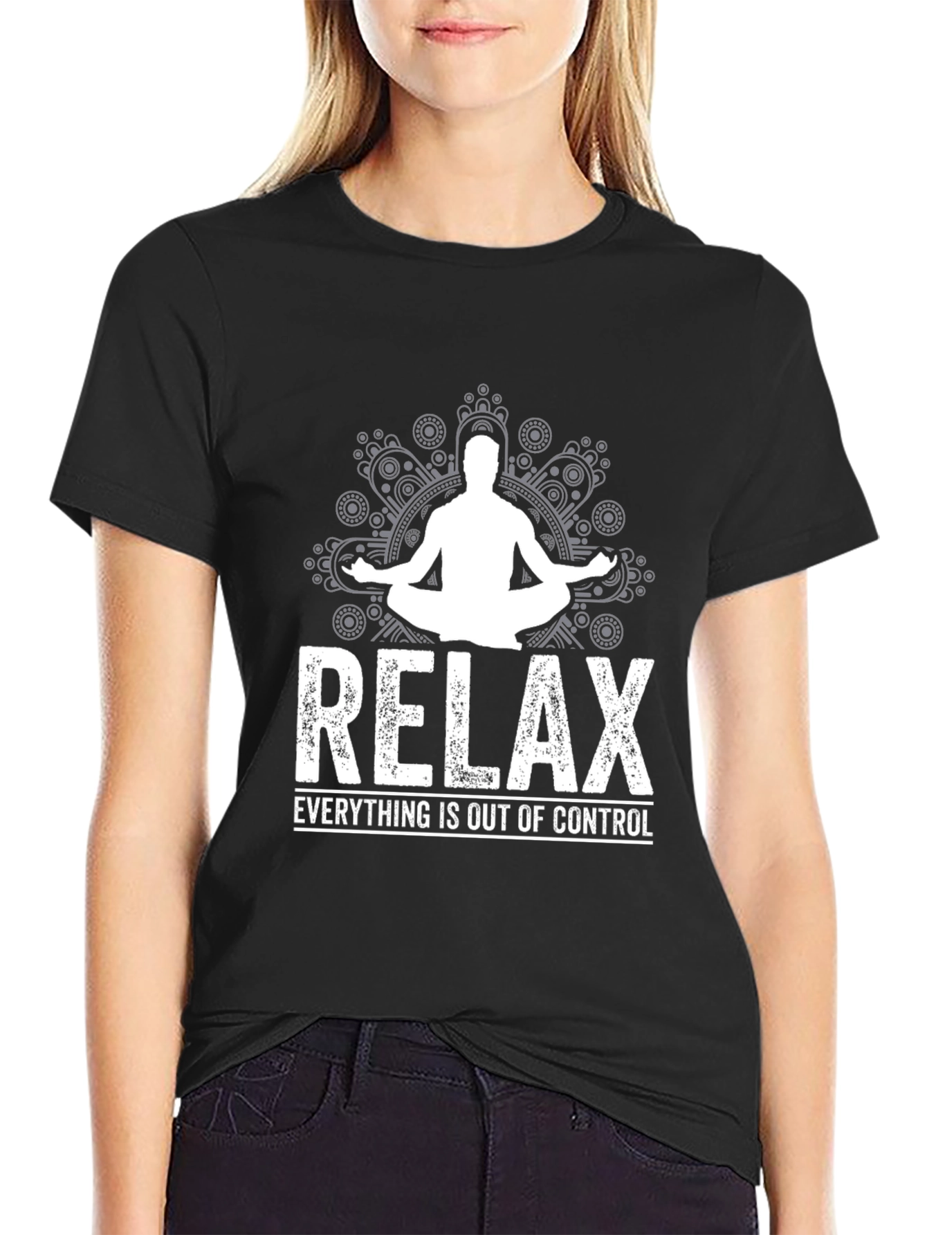 Relax Out of Control Graphic T-Shirt