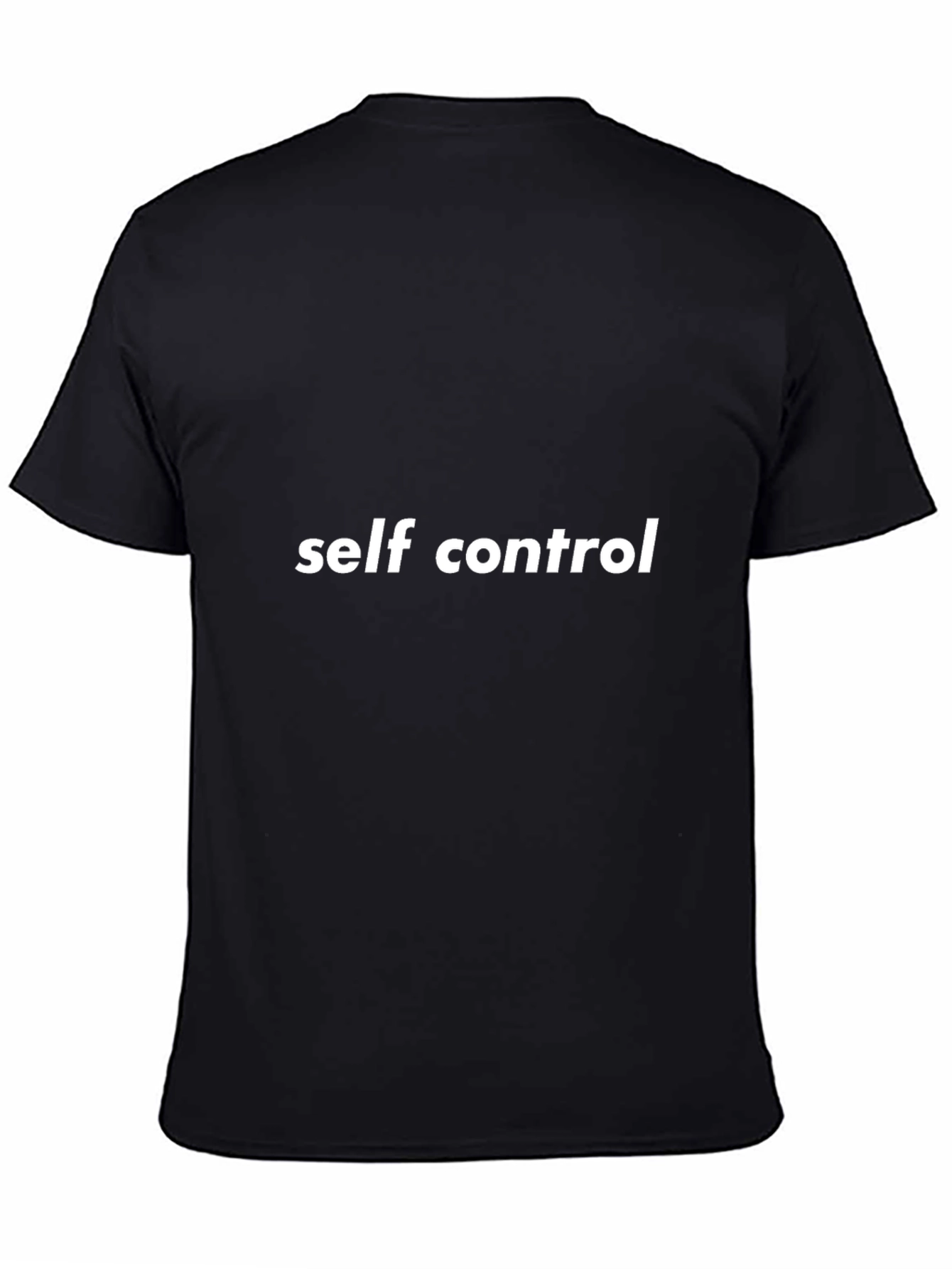 Self Control Graphic Tee - Black