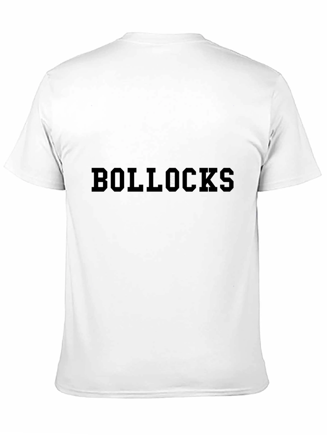 Bollox Graphic Tee - Bold Slogan Black T-Shirt