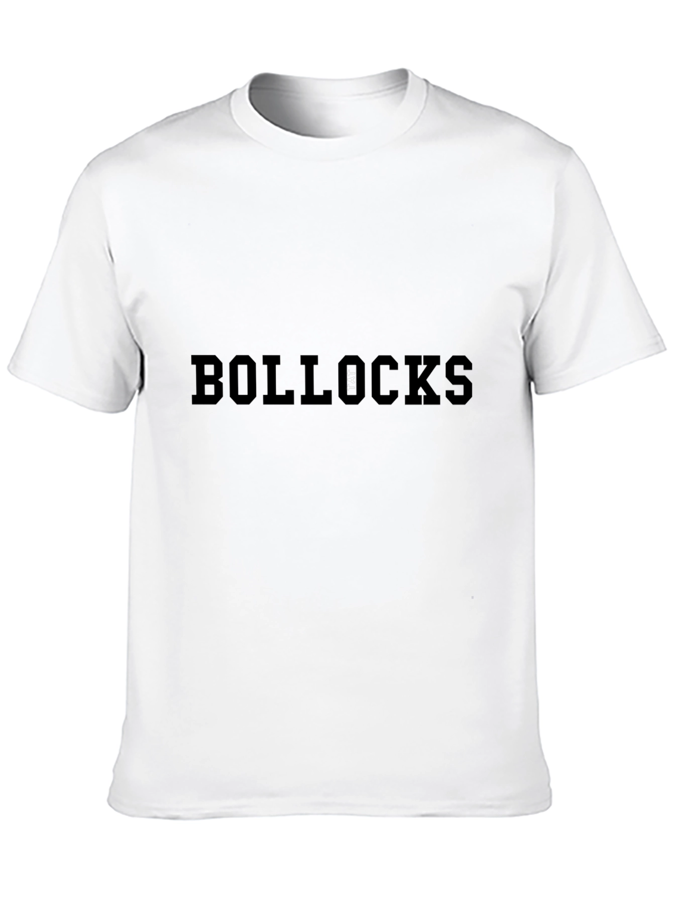 Bollox Graphic Tee - Bold Slogan Black T-Shirt