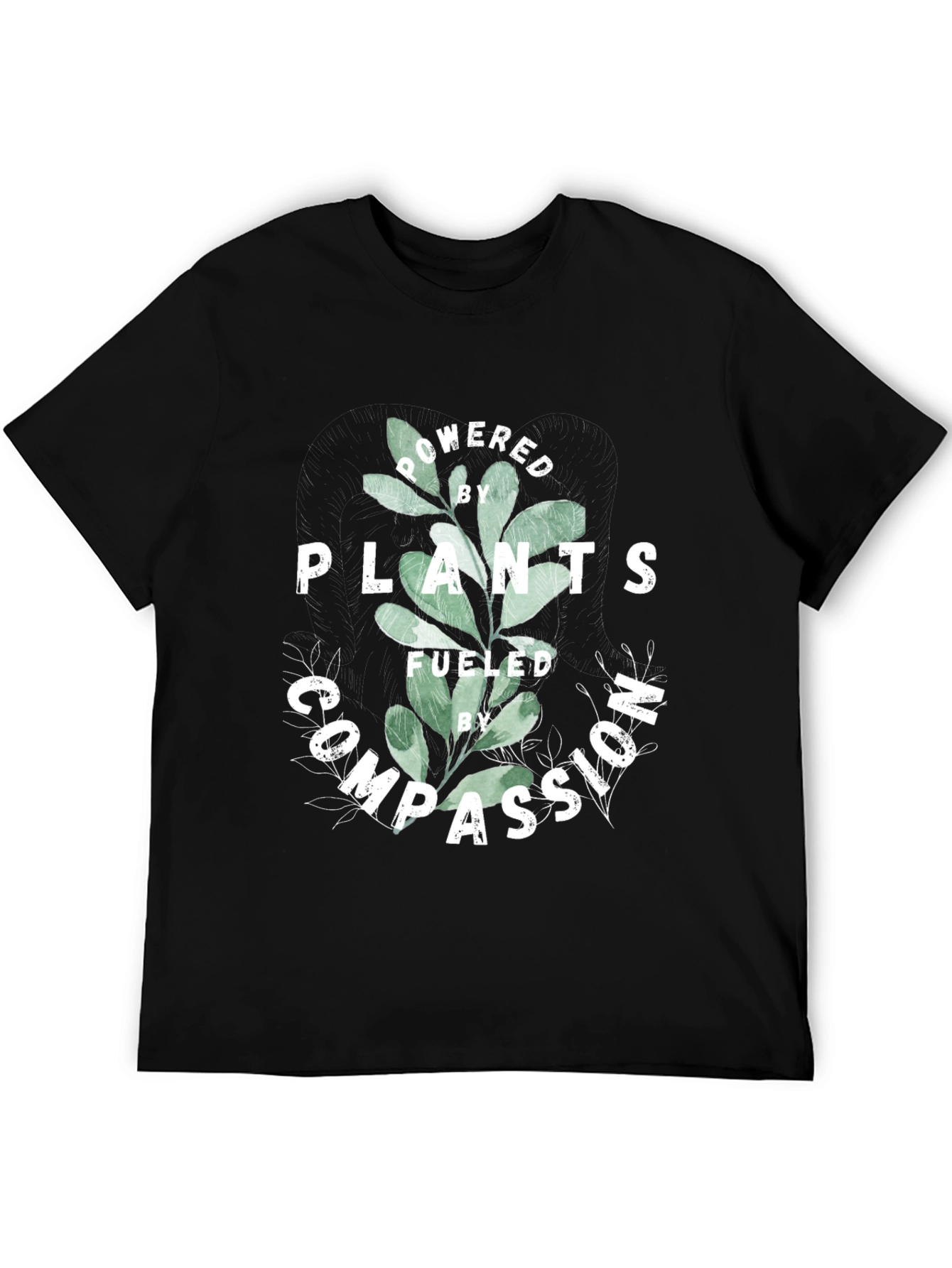 Vegan T-Shirt: Powered by Plants Fueled by Compassion