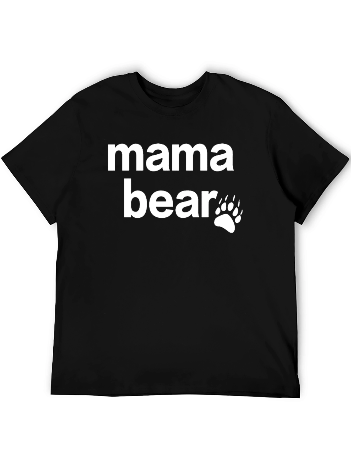 Mama Bear T-Shirt - Black Graphic Tee