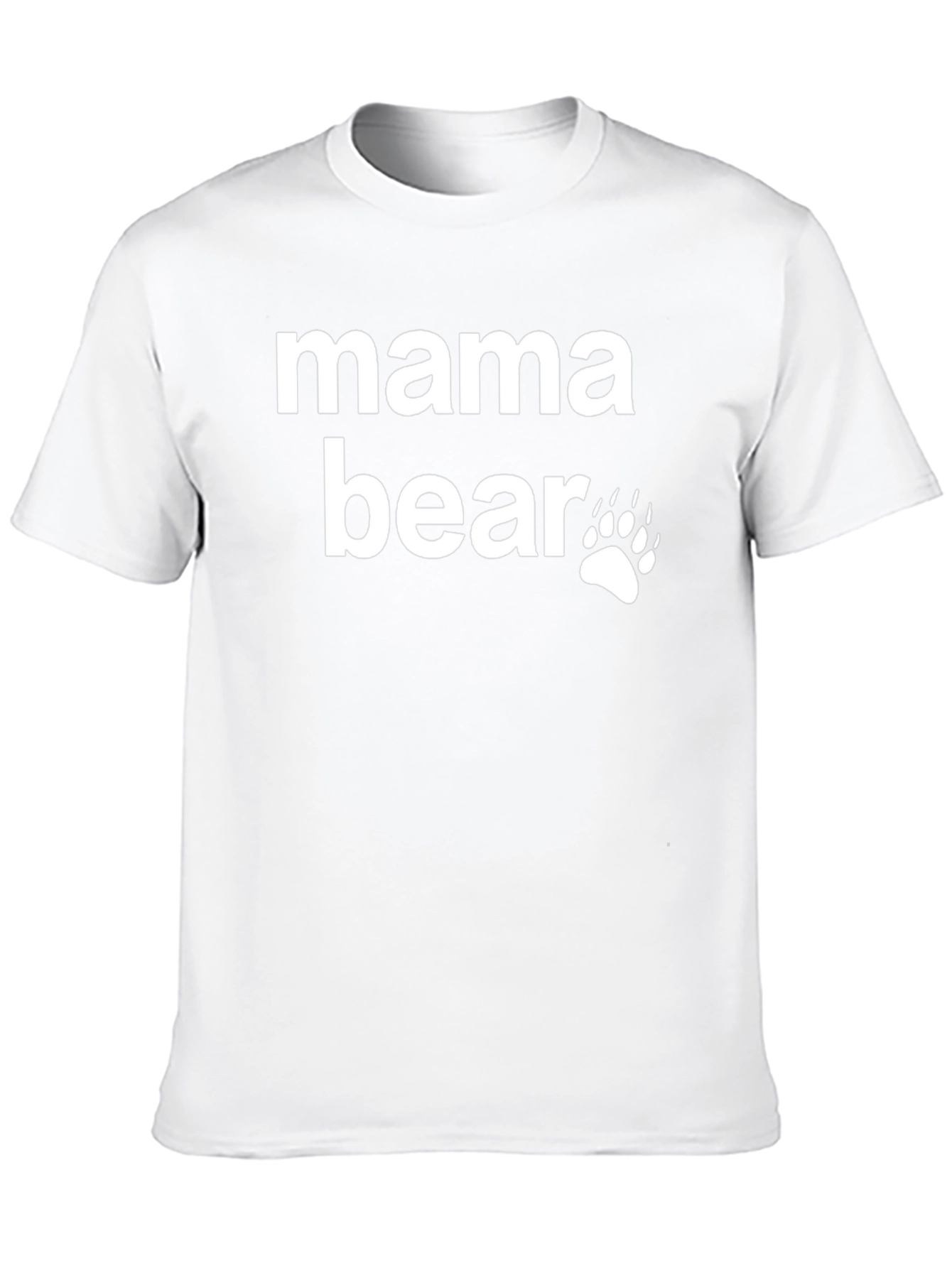 Mama Bear T-Shirt - Black Graphic Tee