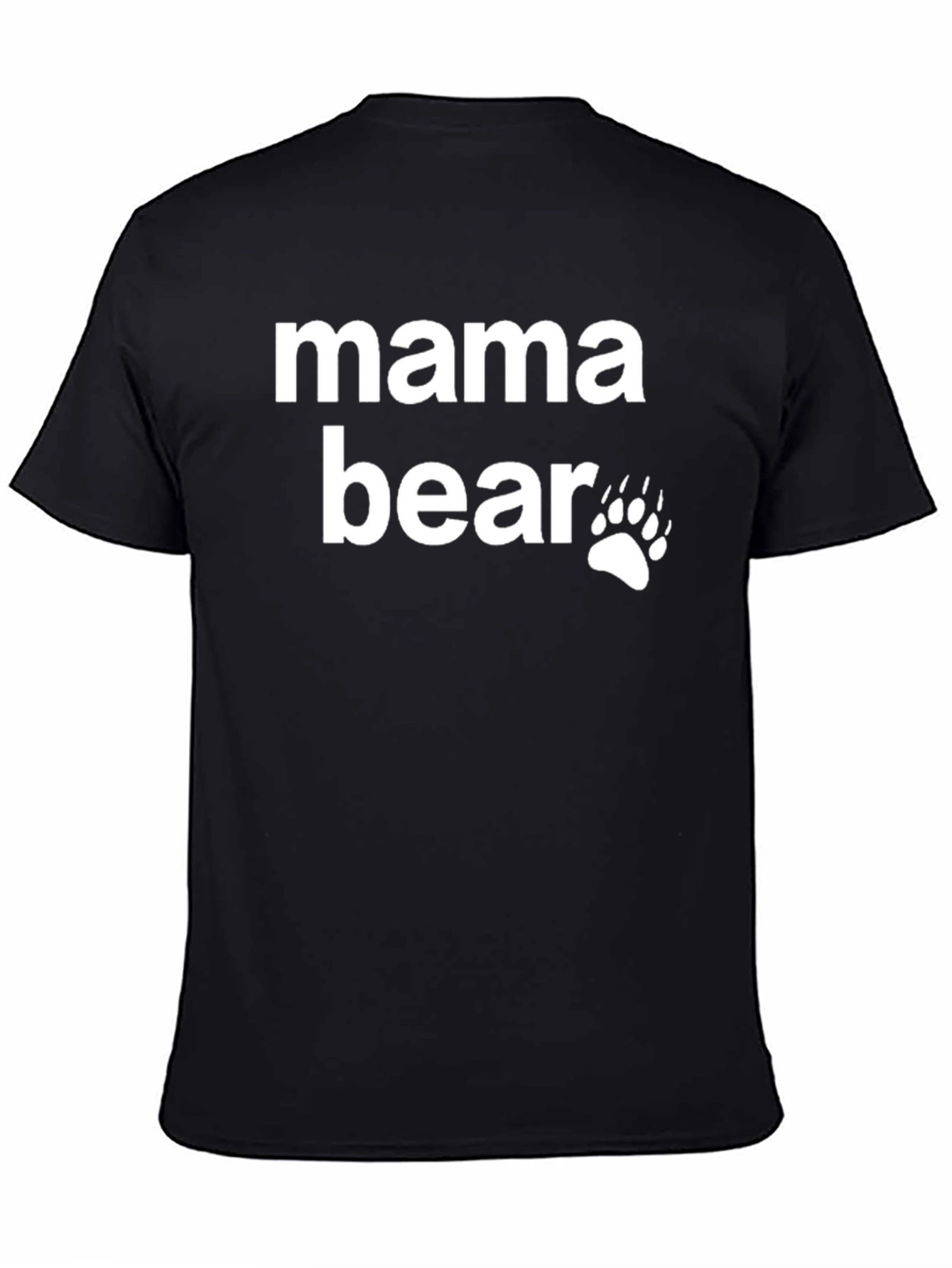 Mama Bear T-Shirt - Black Graphic Tee