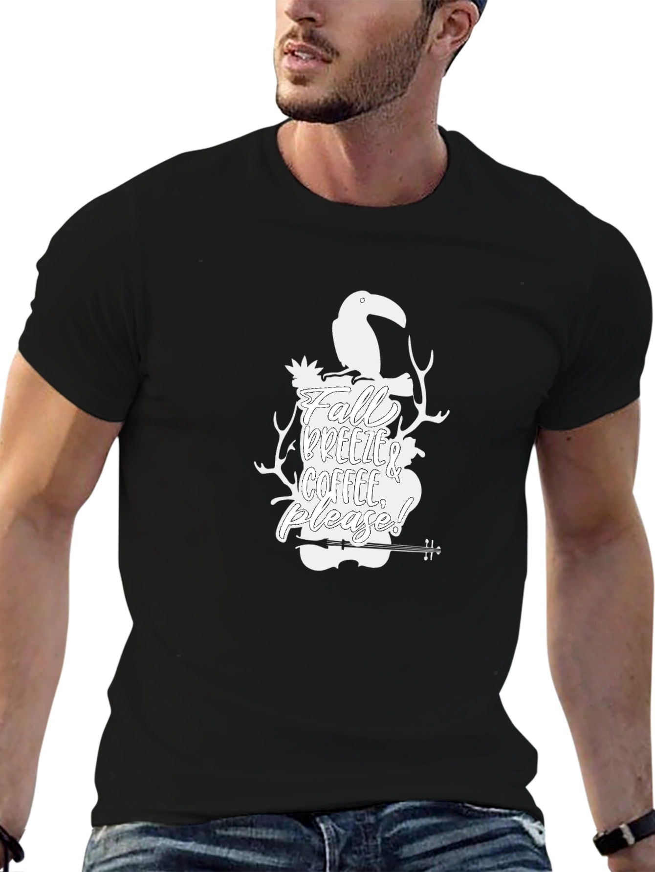 Fall Breeze & Coffee Please Graphic Tee