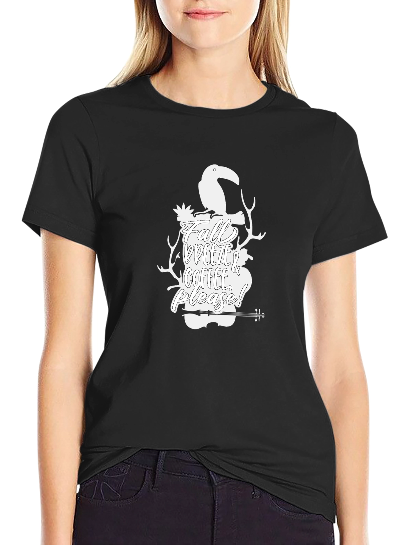 Fall Breeze & Coffee Please Graphic Tee