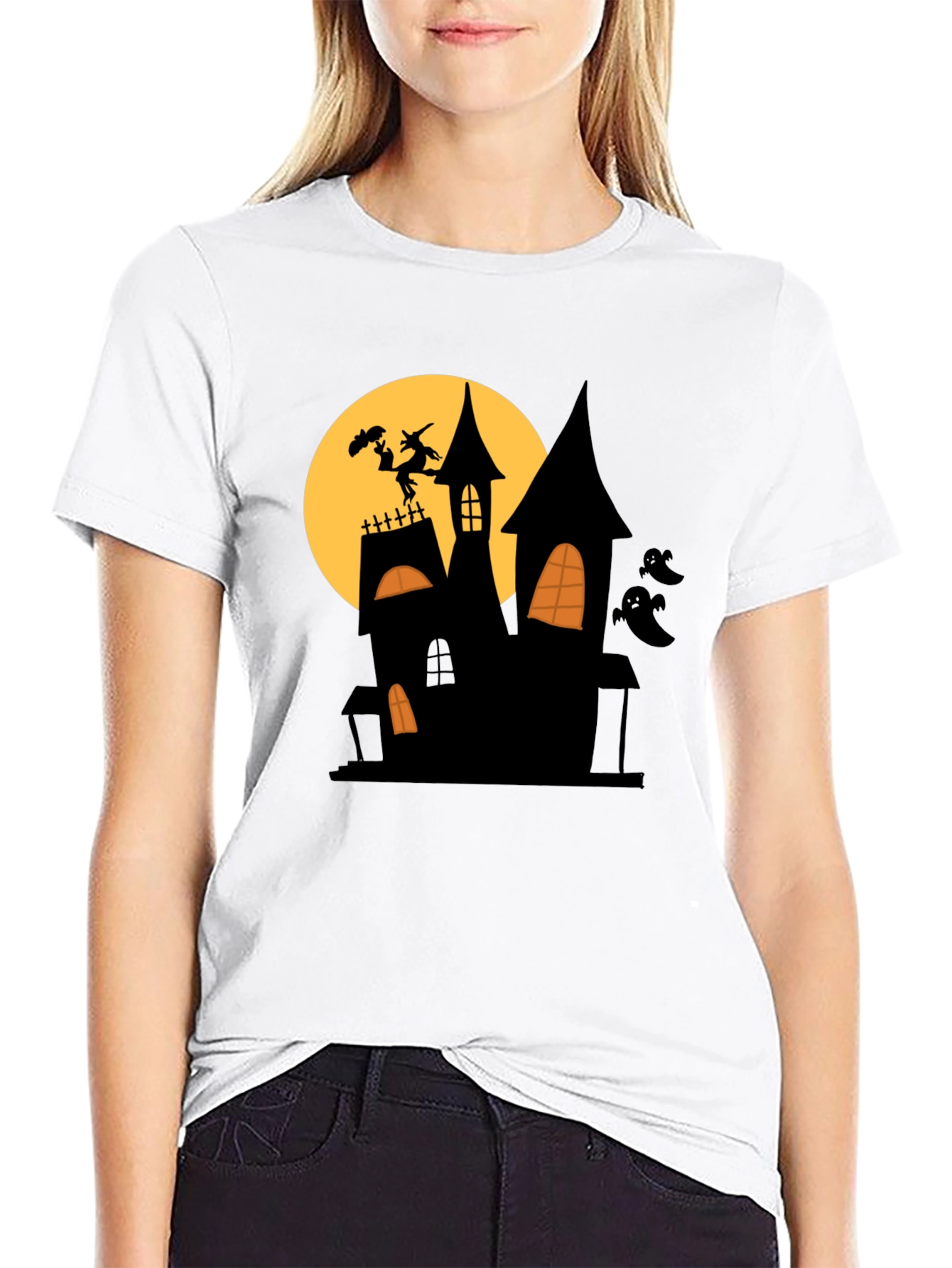 Halloween Haunted House T-Shirt