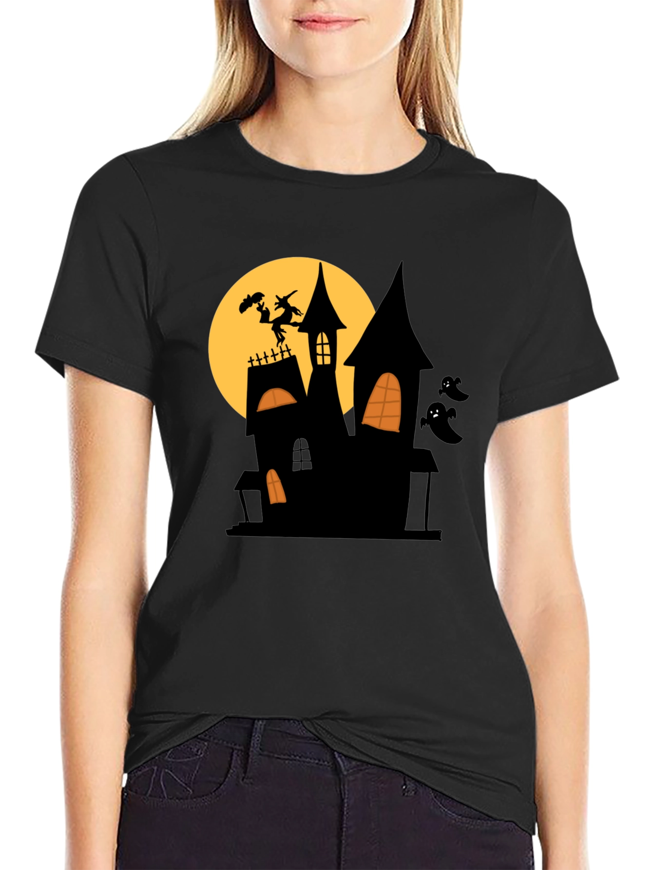 Halloween Haunted House T-Shirt