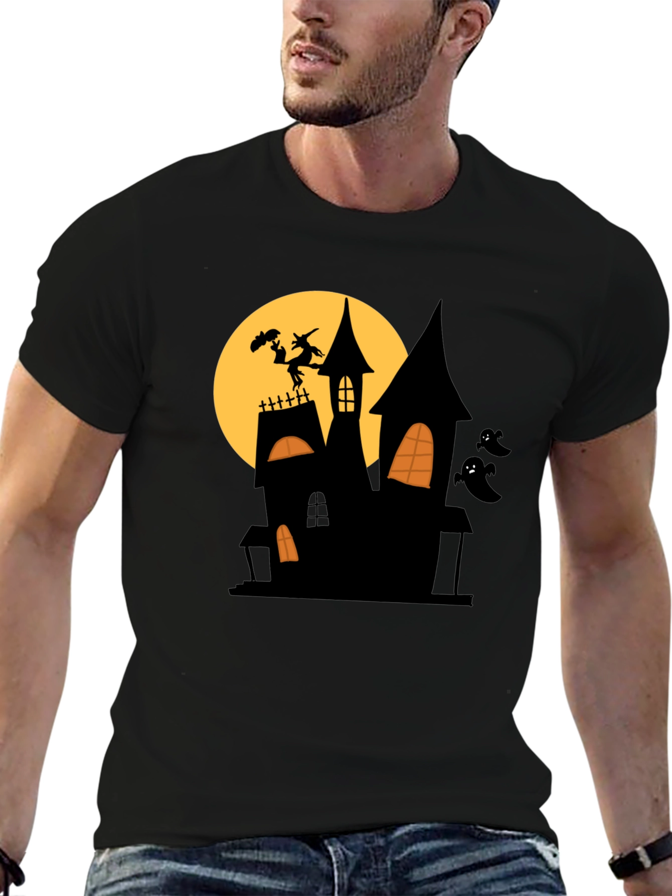 Halloween Haunted House T-Shirt