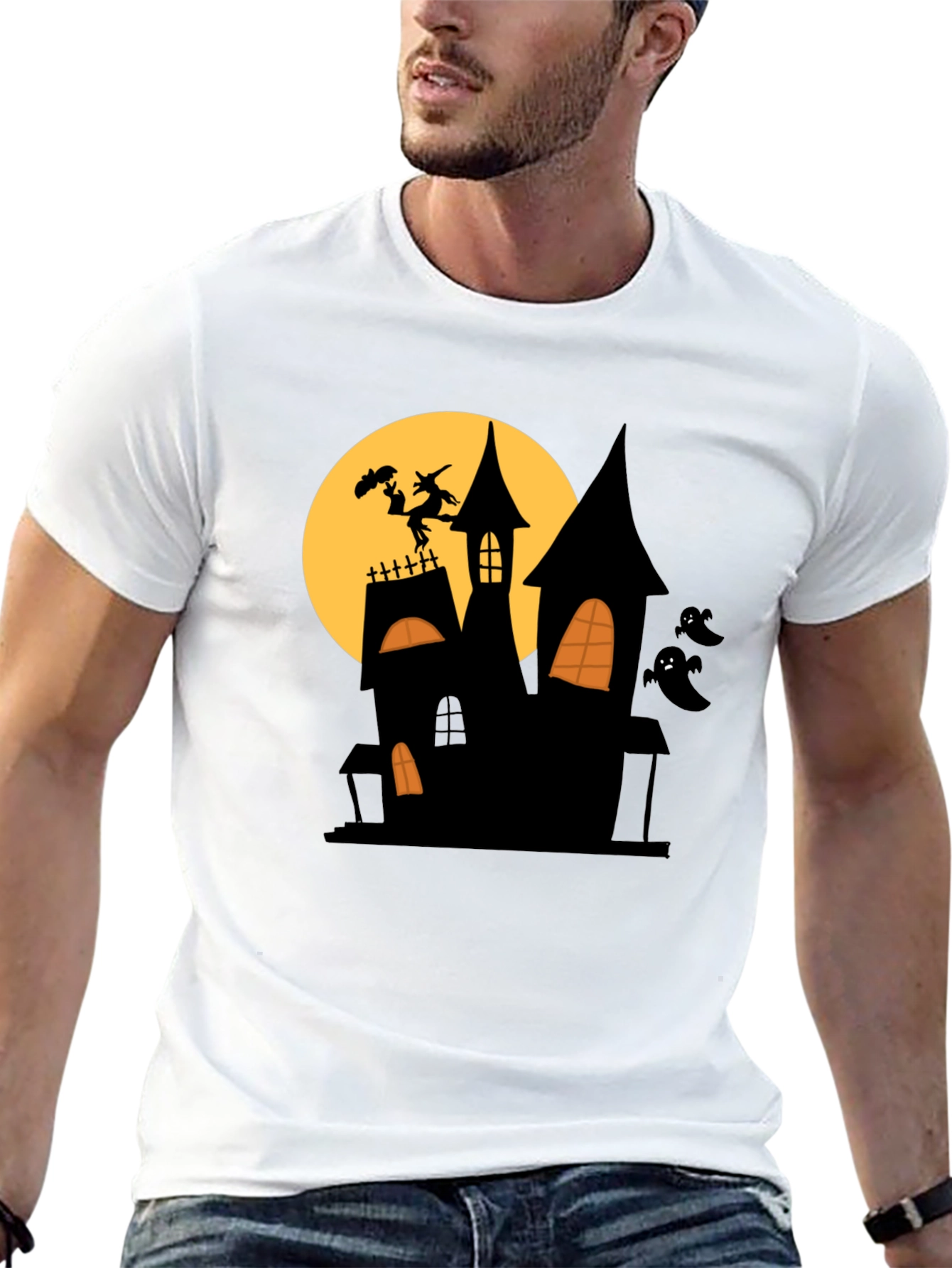 Halloween Haunted House T-Shirt