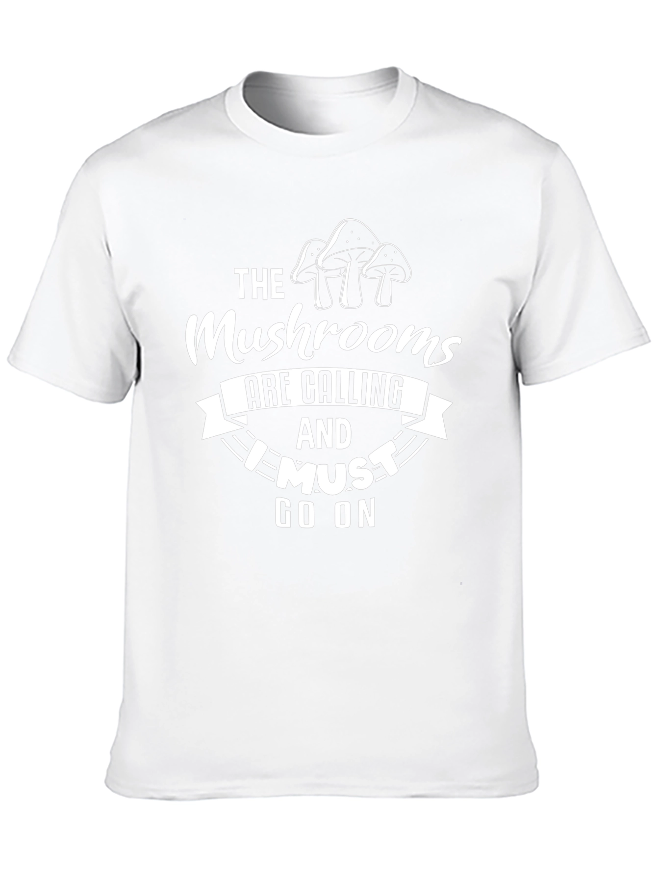 Mushroom Calling T-Shirt: Nature Adventure Tee