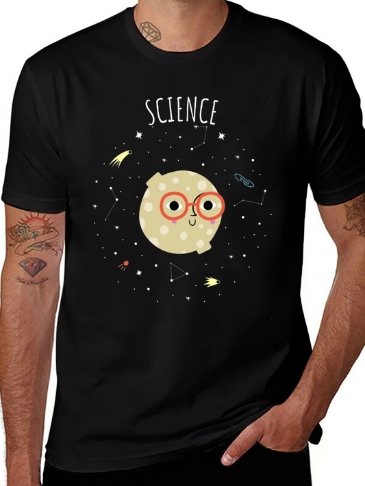 Science Moon Graphic Tee