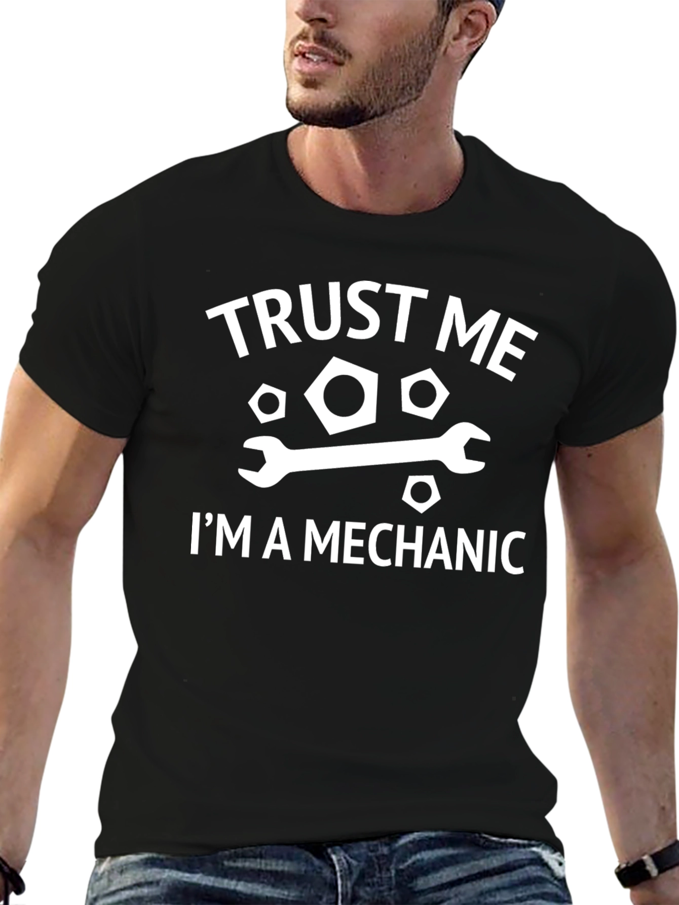 Trust Me Im A Mechanic T-Shirt Funny Gift