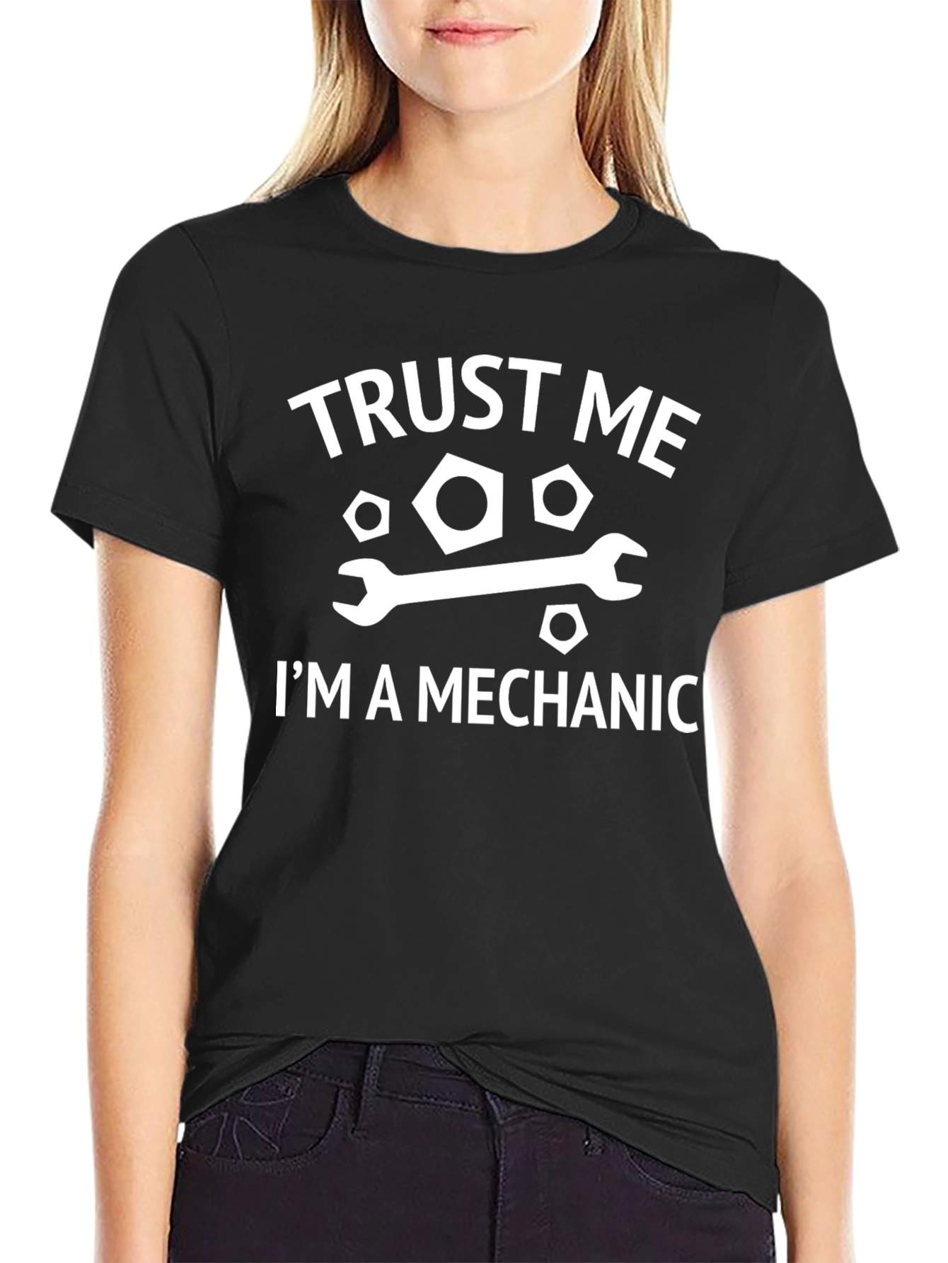 Trust Me Im A Mechanic T-Shirt Funny Gift