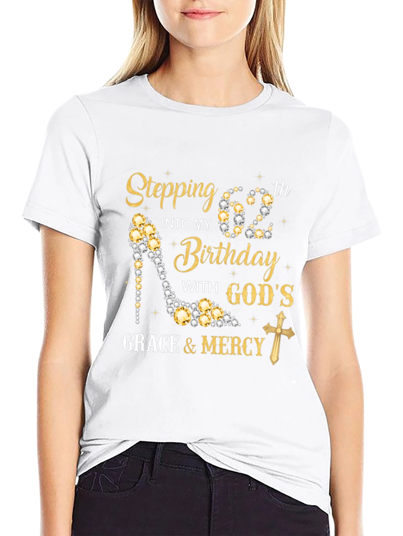 Stepping into 62nd Birthday Grace T-Shirt