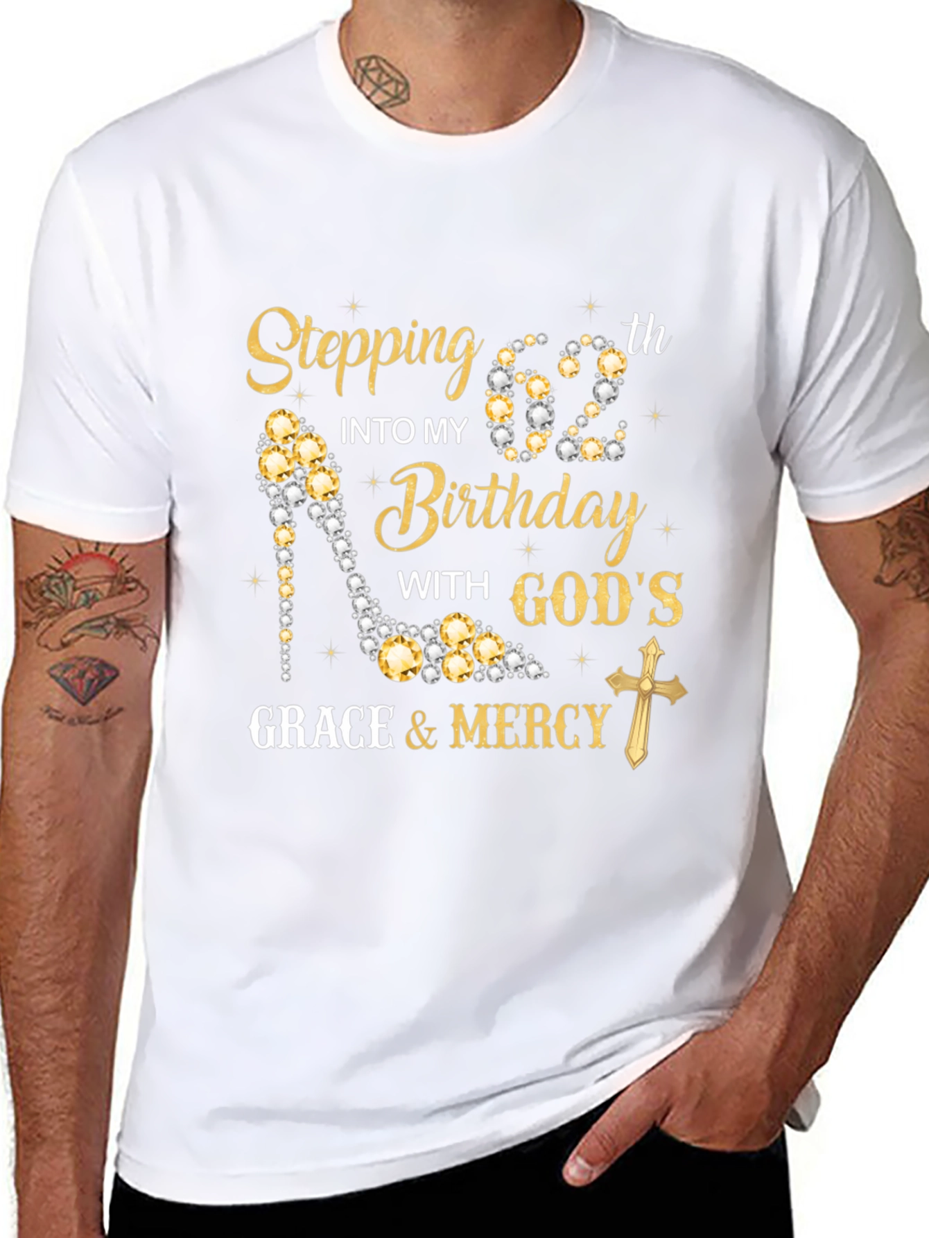 Stepping into 62nd Birthday Grace T-Shirt