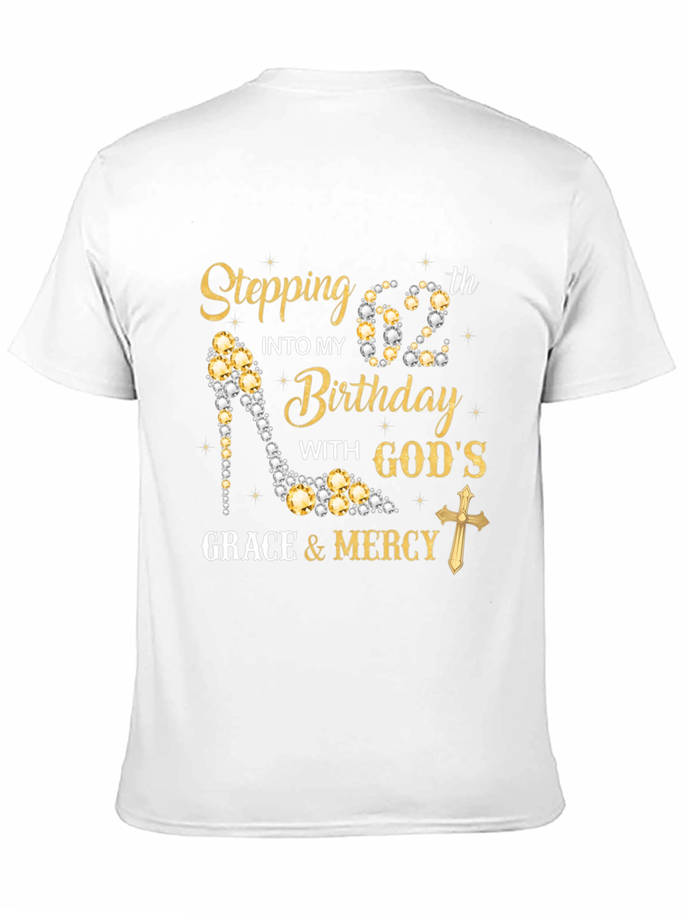 Stepping into 62nd Birthday Grace T-Shirt