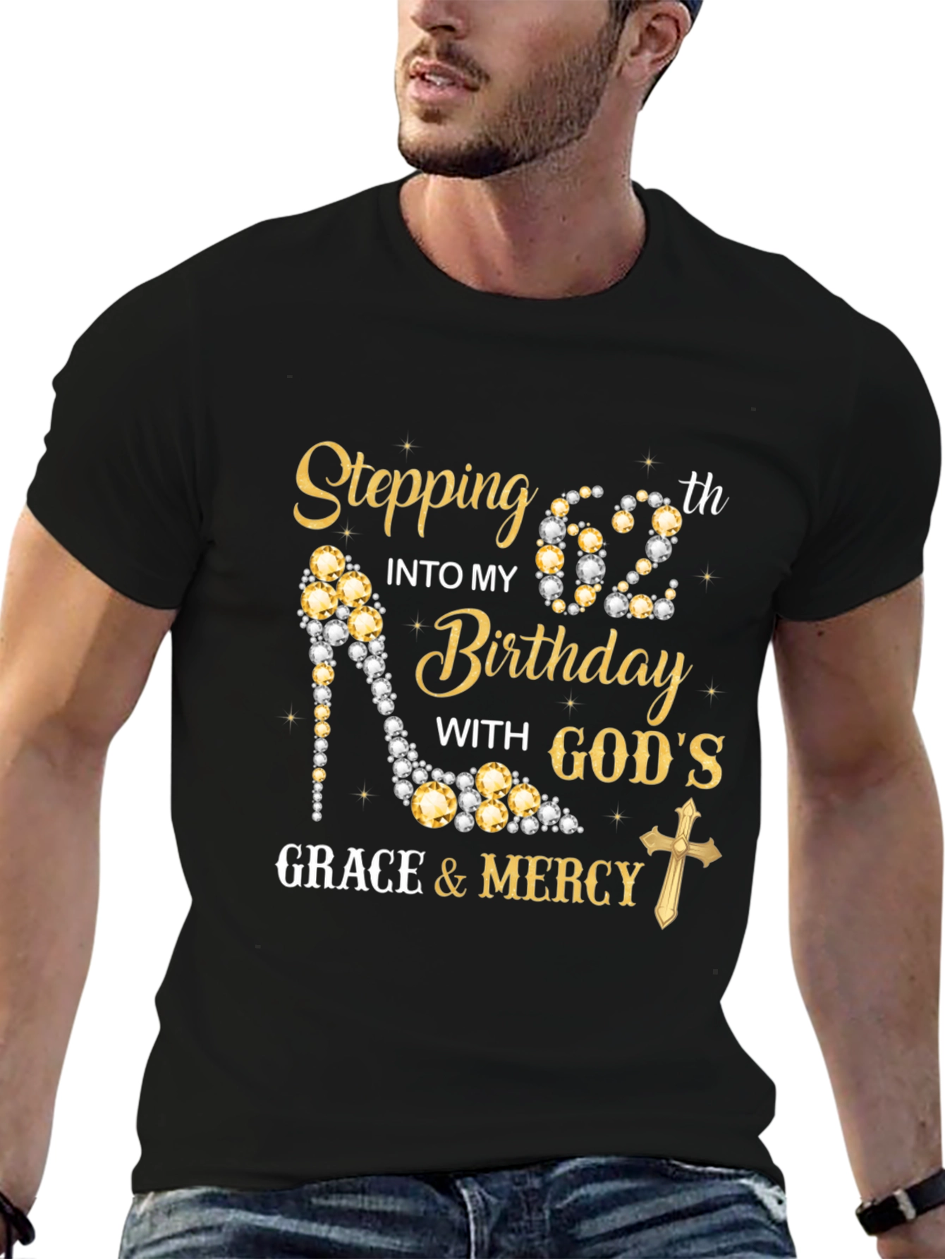 Stepping into 62nd Birthday Grace T-Shirt