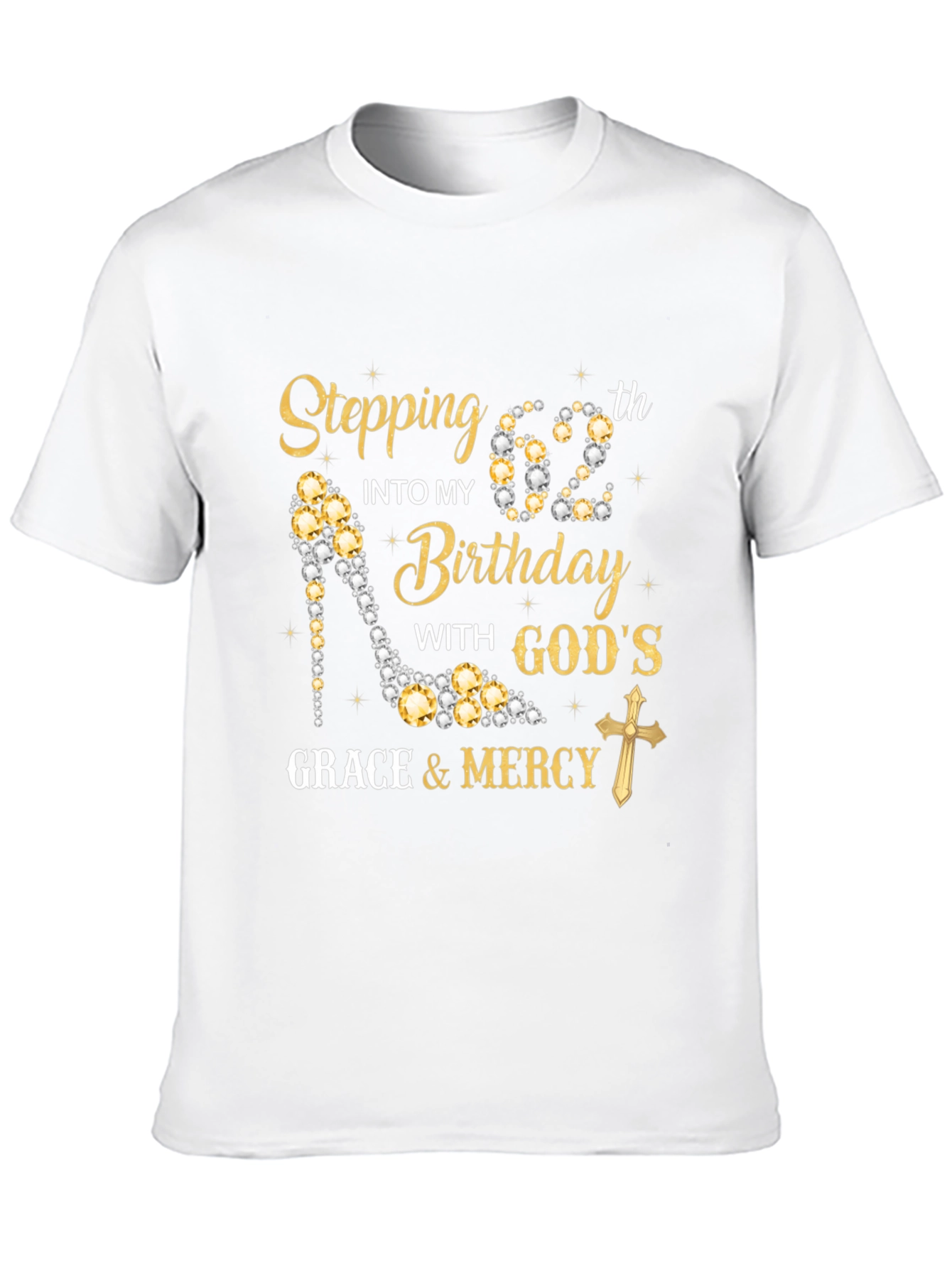 Stepping into 62nd Birthday Grace T-Shirt