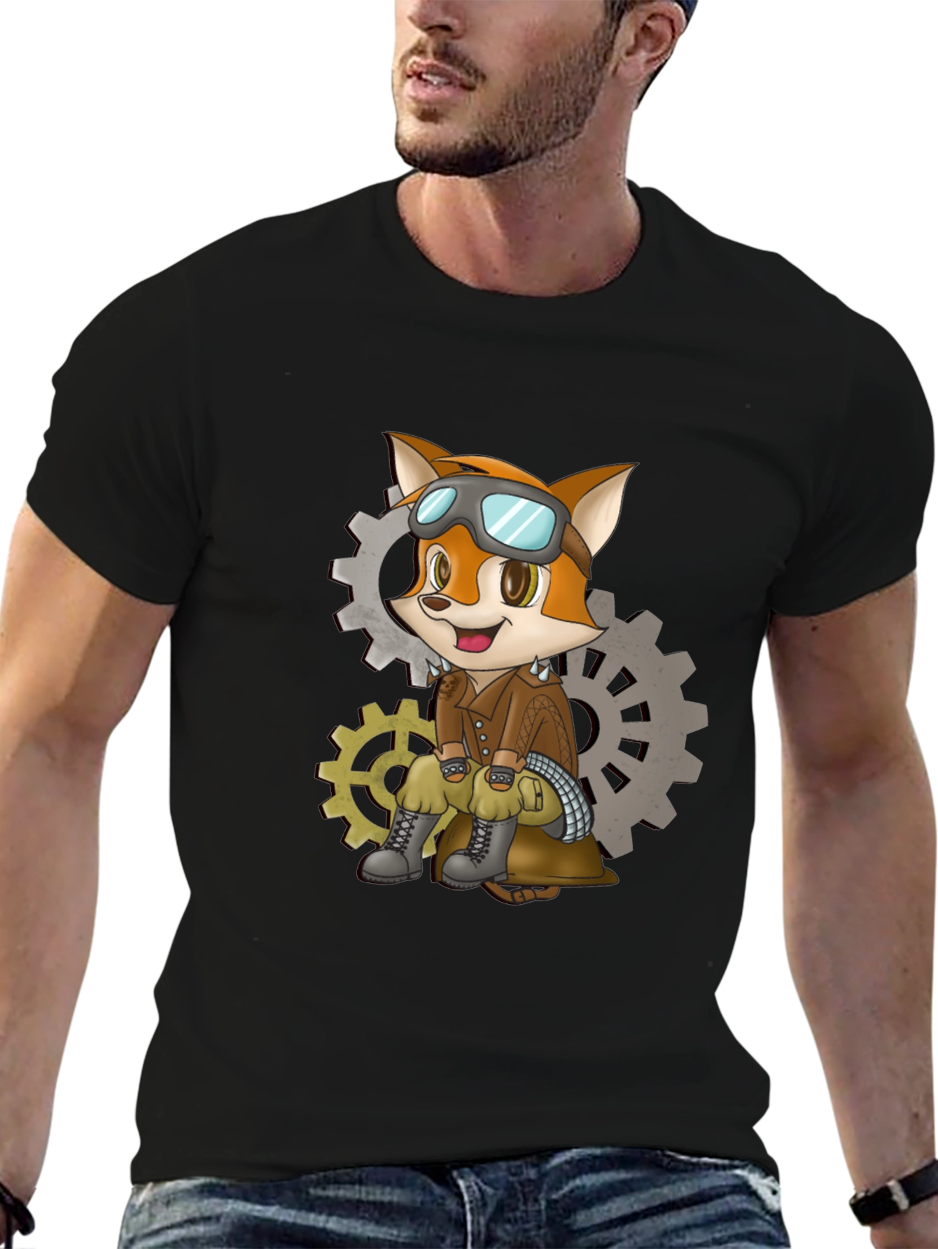 Steampunk Fox T-Shirt