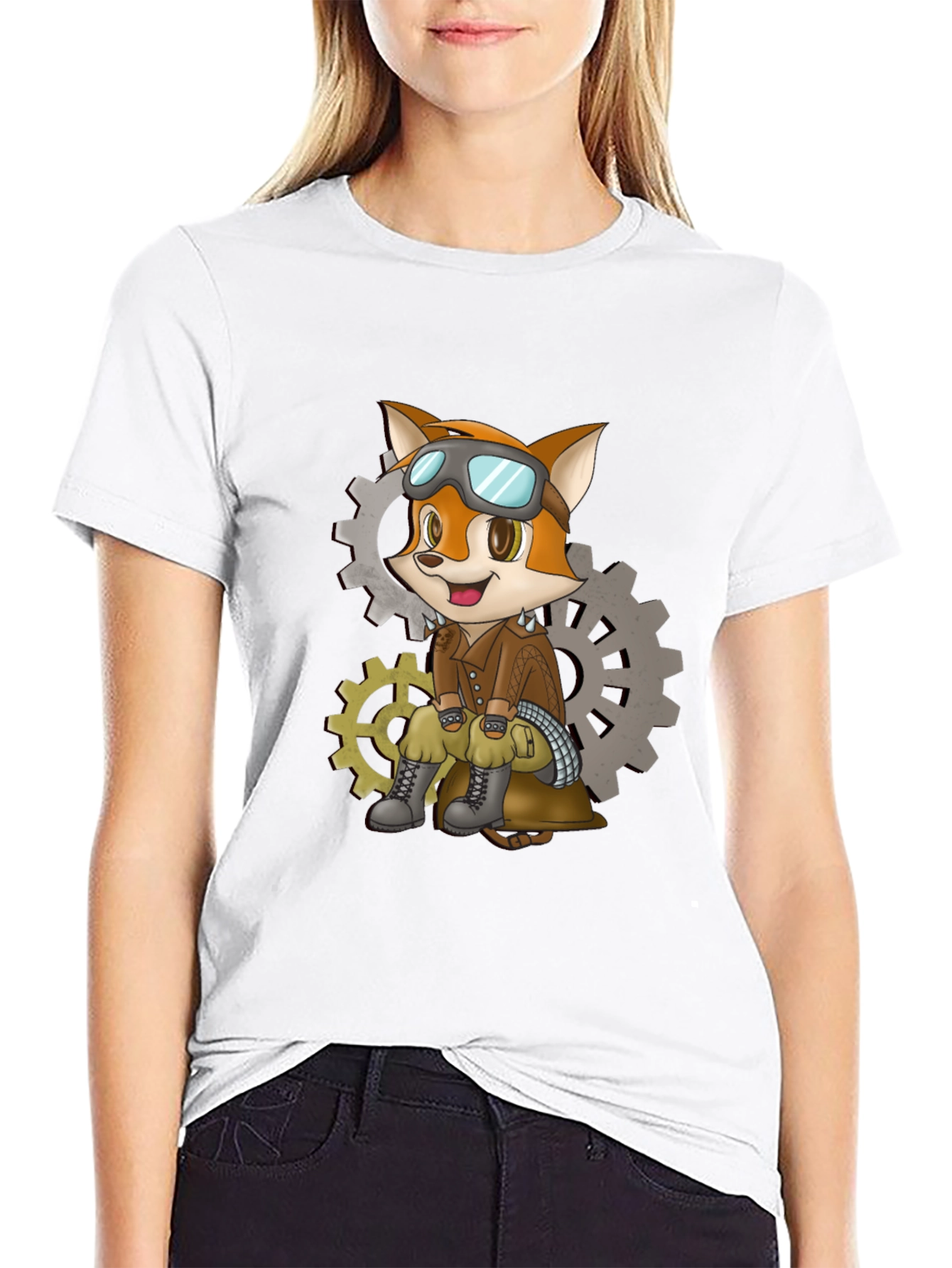Steampunk Fox T-Shirt