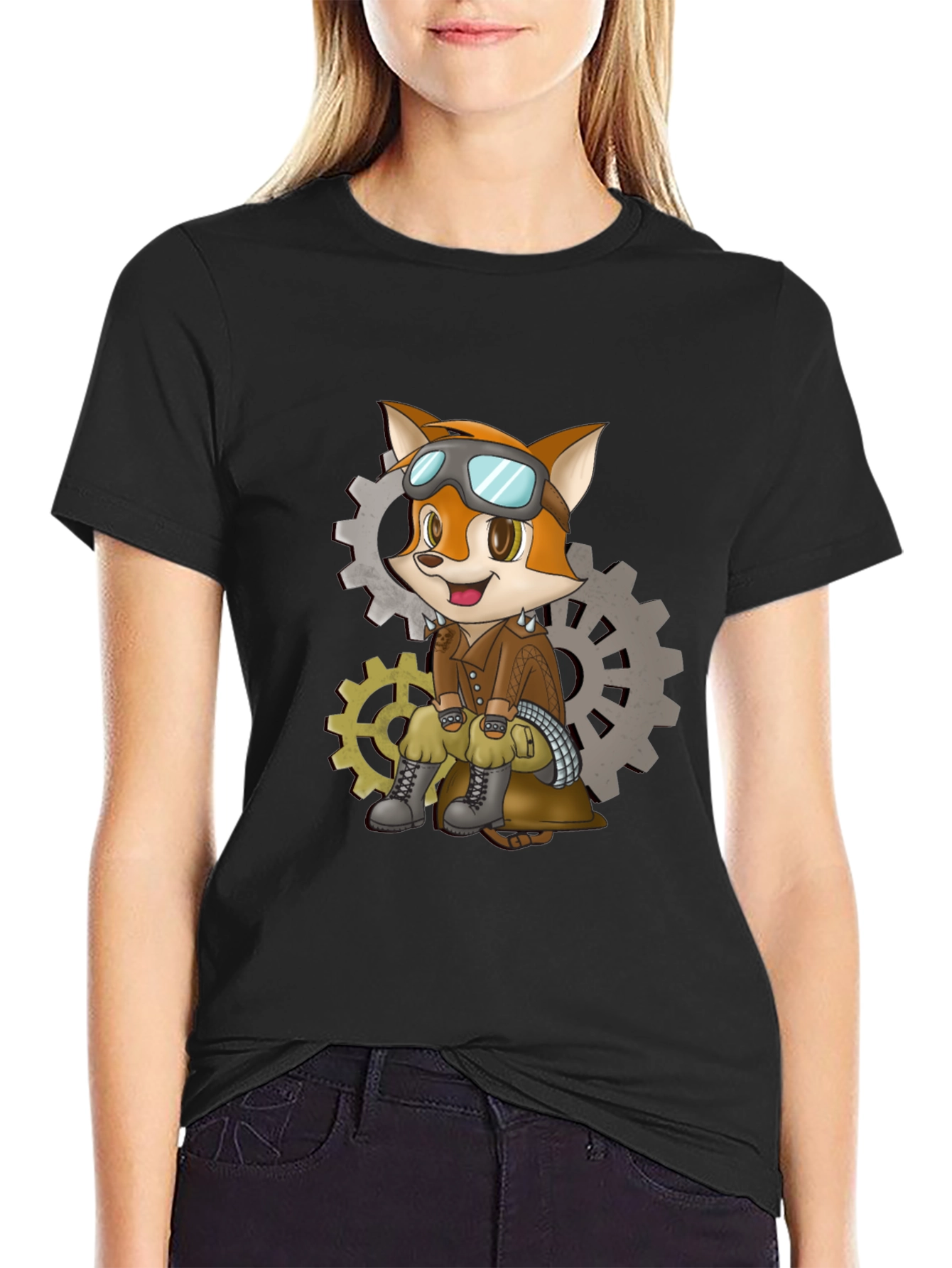Steampunk Fox T-Shirt