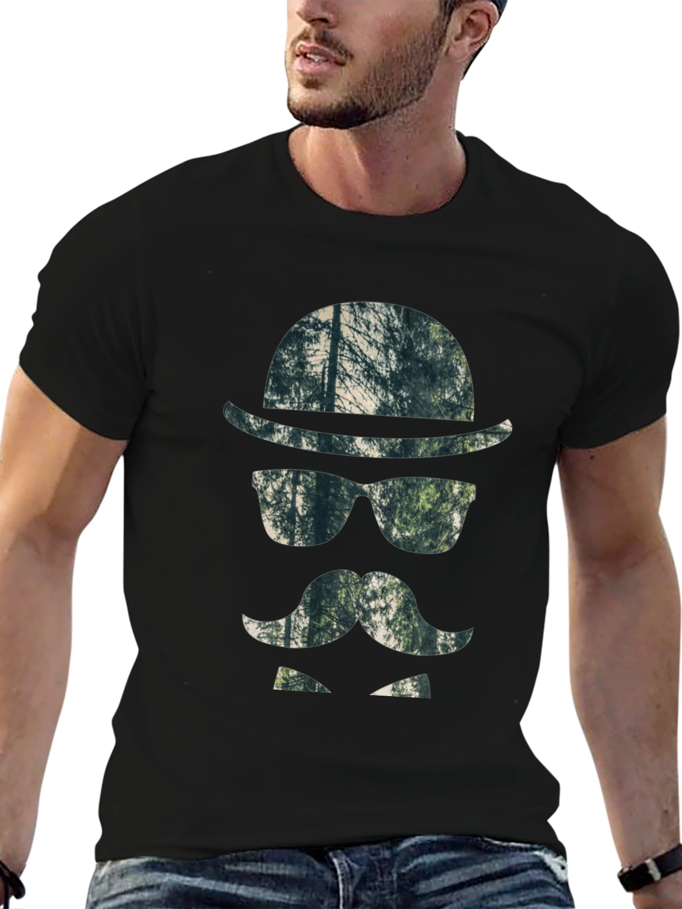 Cool Graphic Tee - Forest Gentleman Design