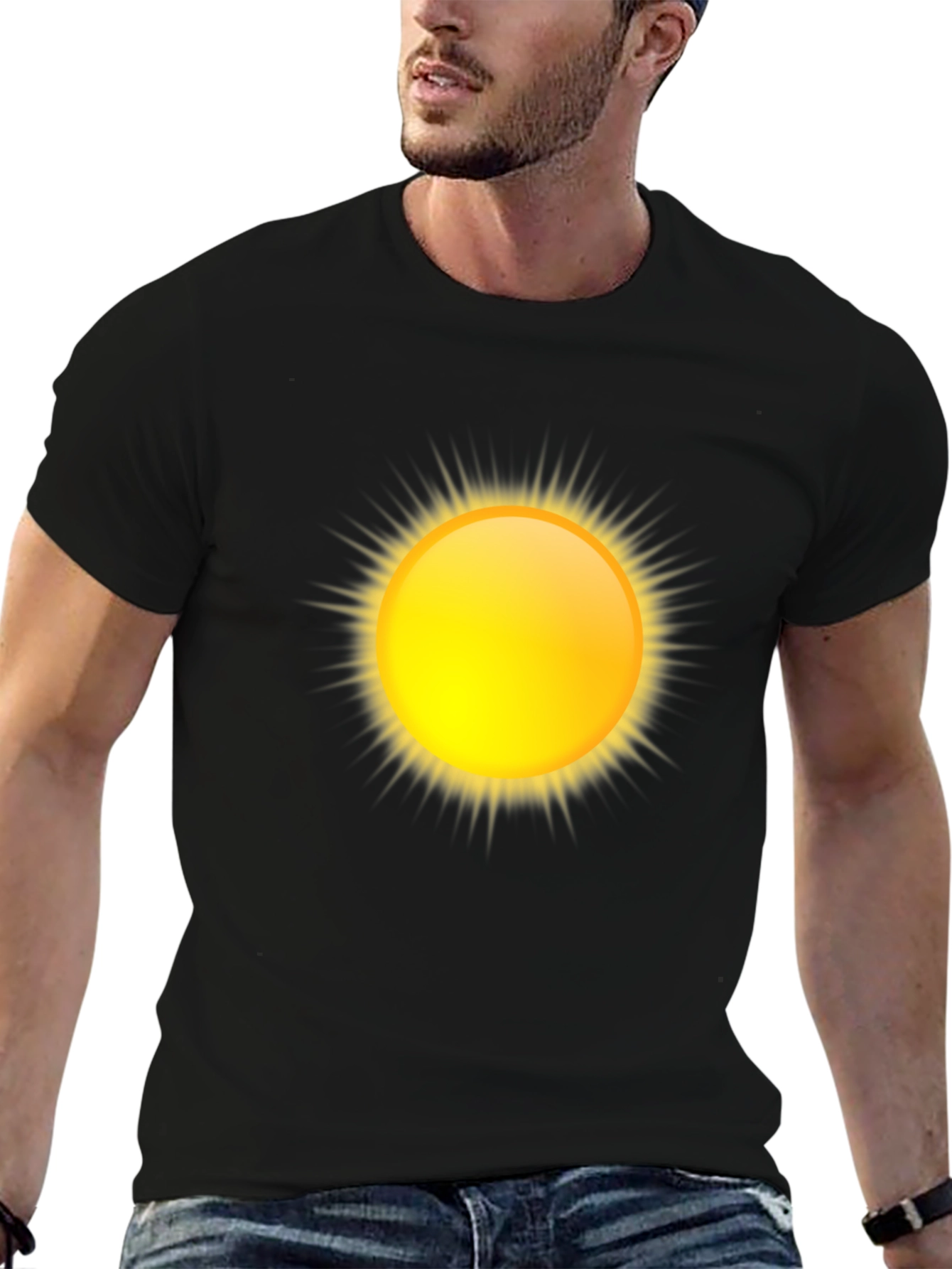 Sunny Day Black T-Shirt