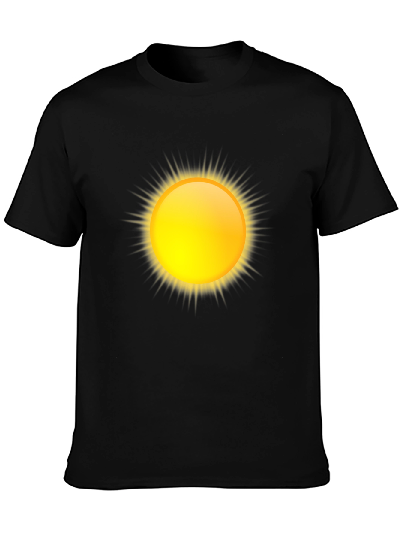 Sunny Day Black T-Shirt