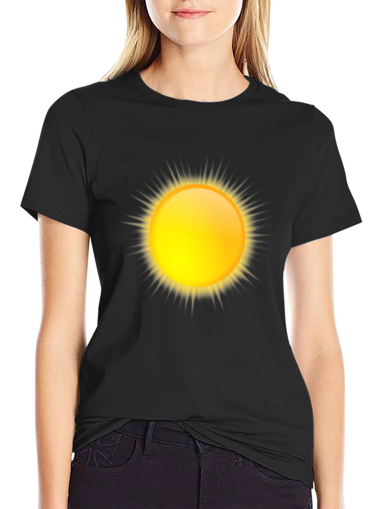 Sunny Day Black T-Shirt