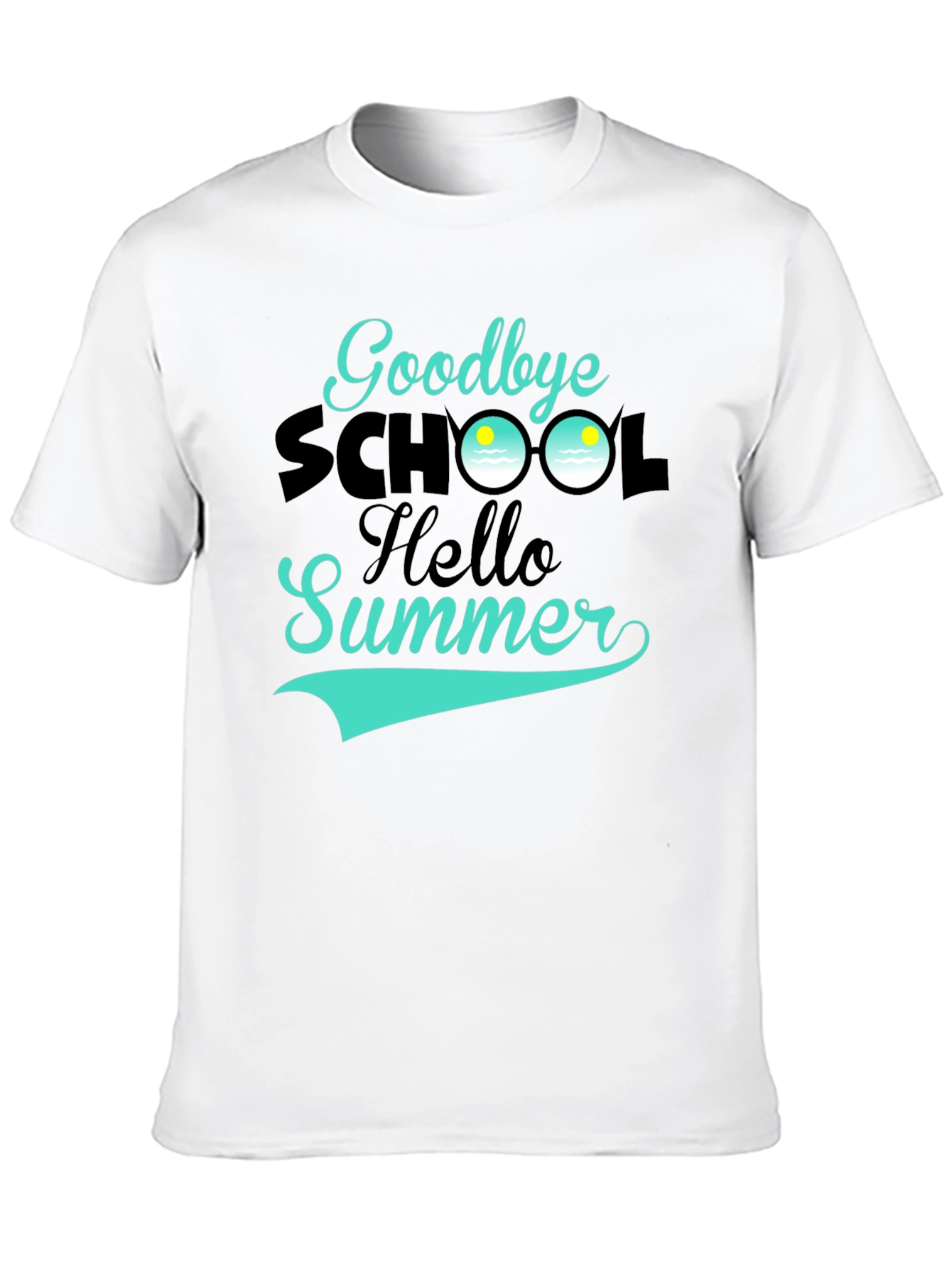 Goodbye School Hello Summer Graphic Tee