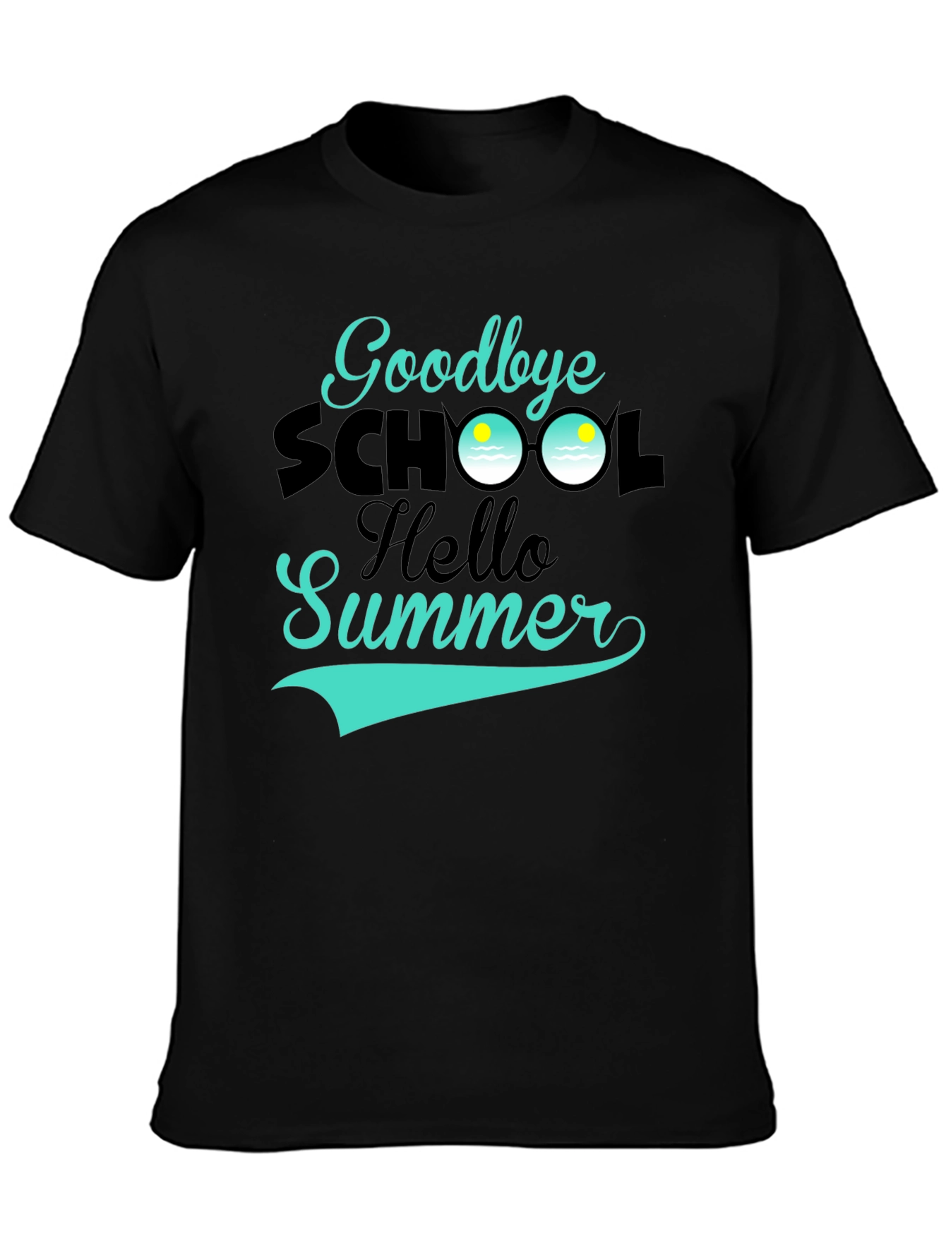 Goodbye School Hello Summer Graphic Tee