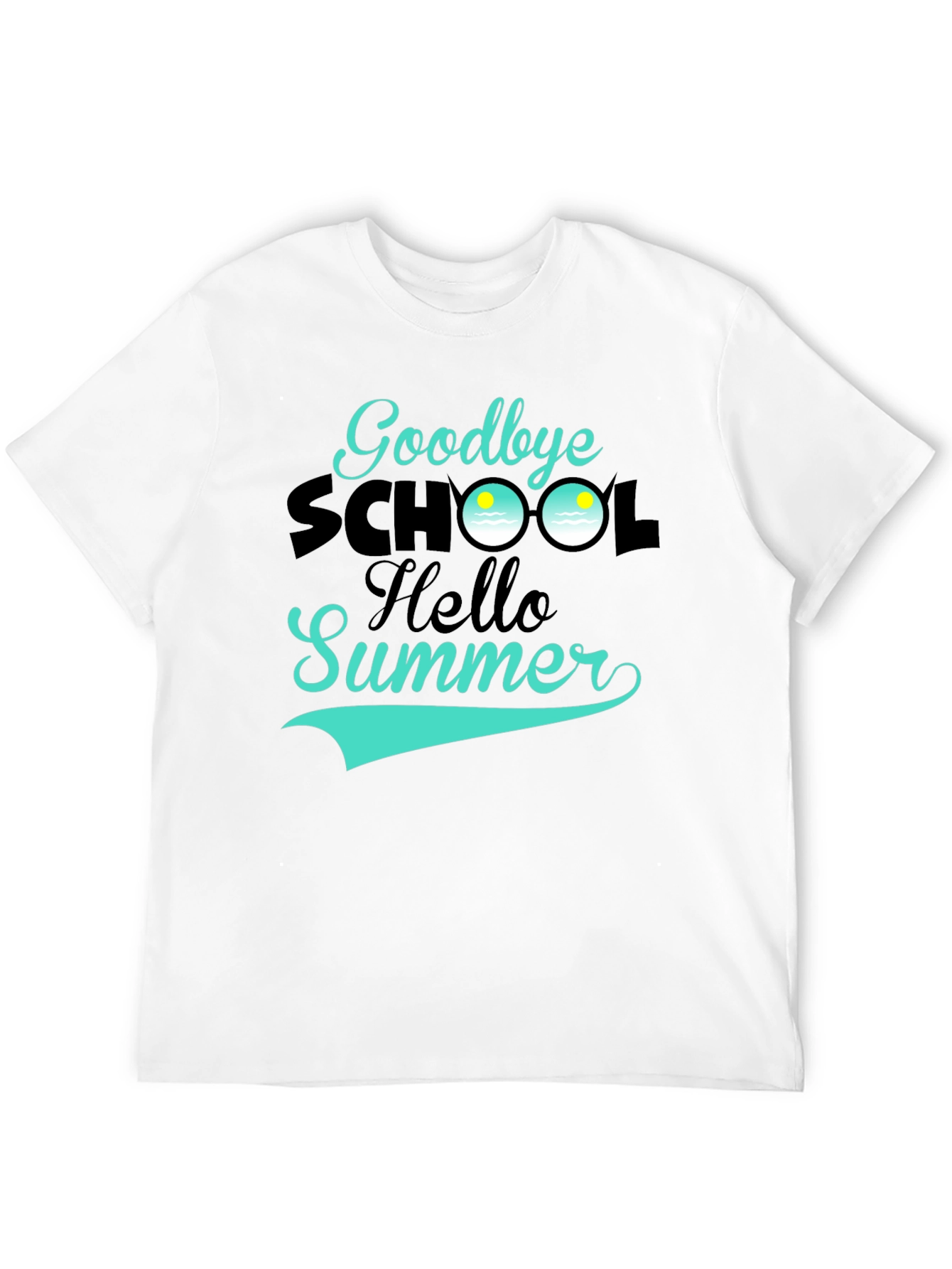 Goodbye School Hello Summer Graphic Tee