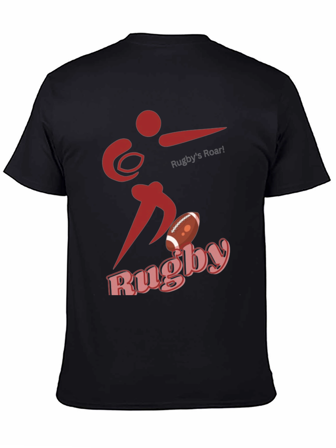 Rugbys Roar Graphic Tee - Sporty Style