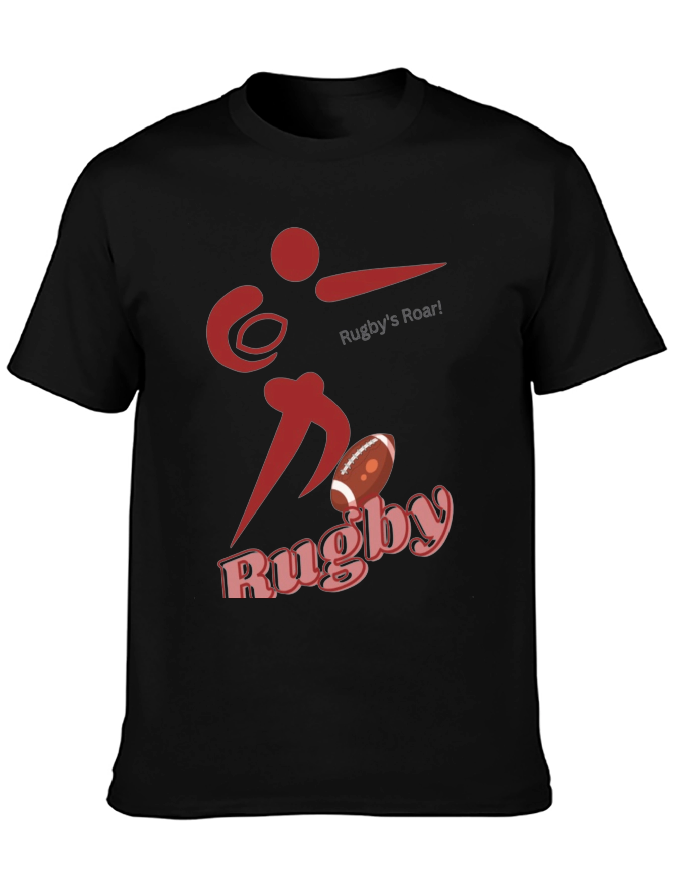 Rugbys Roar Graphic Tee - Sporty Style