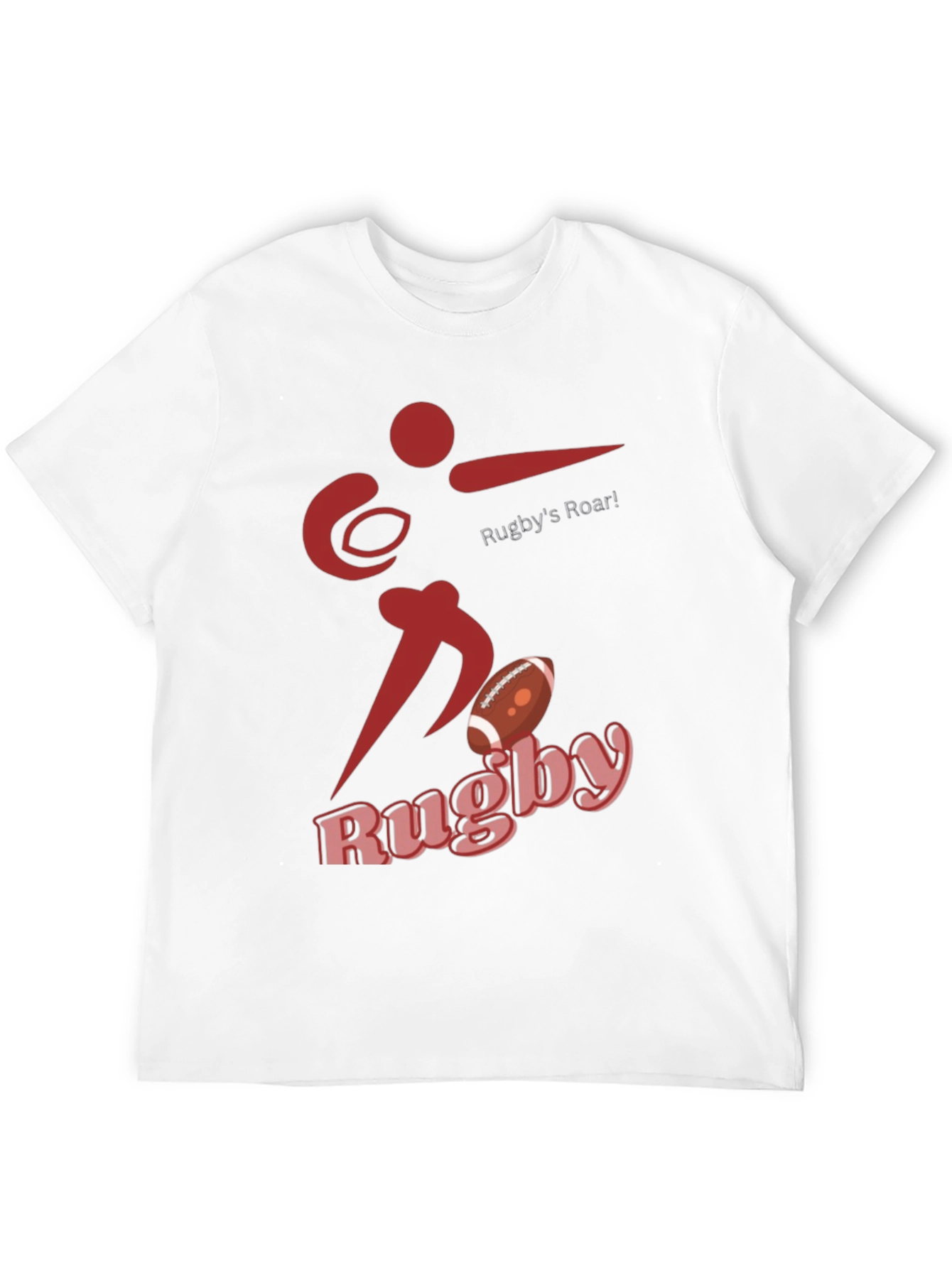 Rugbys Roar Graphic Tee - Sporty Style