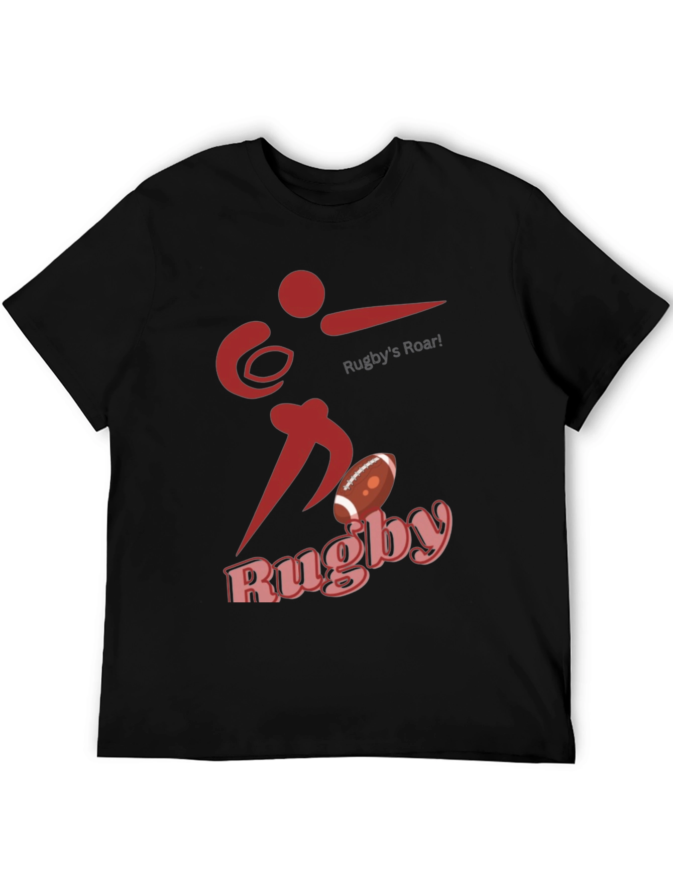 Rugbys Roar Graphic Tee - Sporty Style